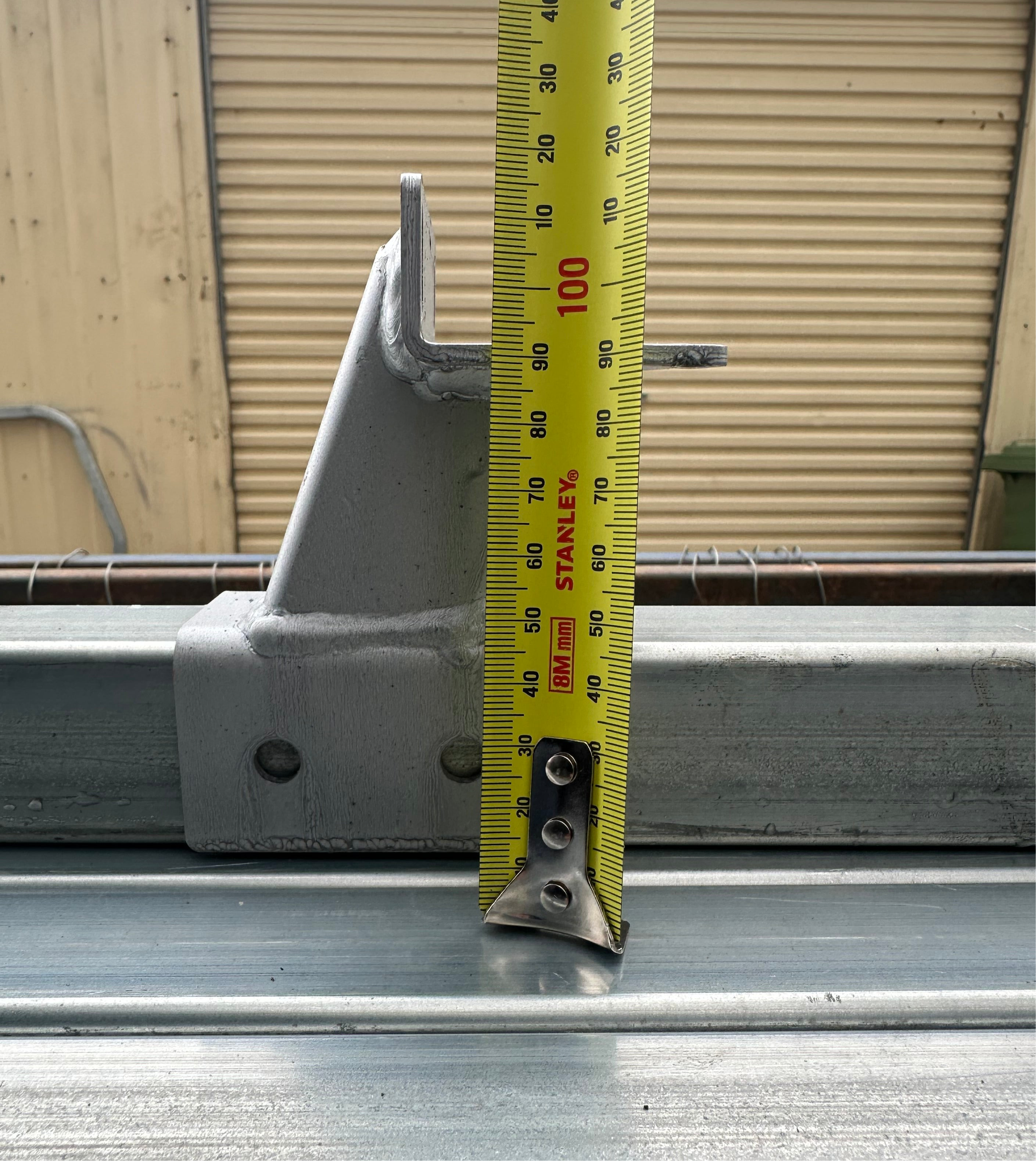 1 X - DIY Roof Top Tent Tub Rack Low Profile (90mm high) - Square