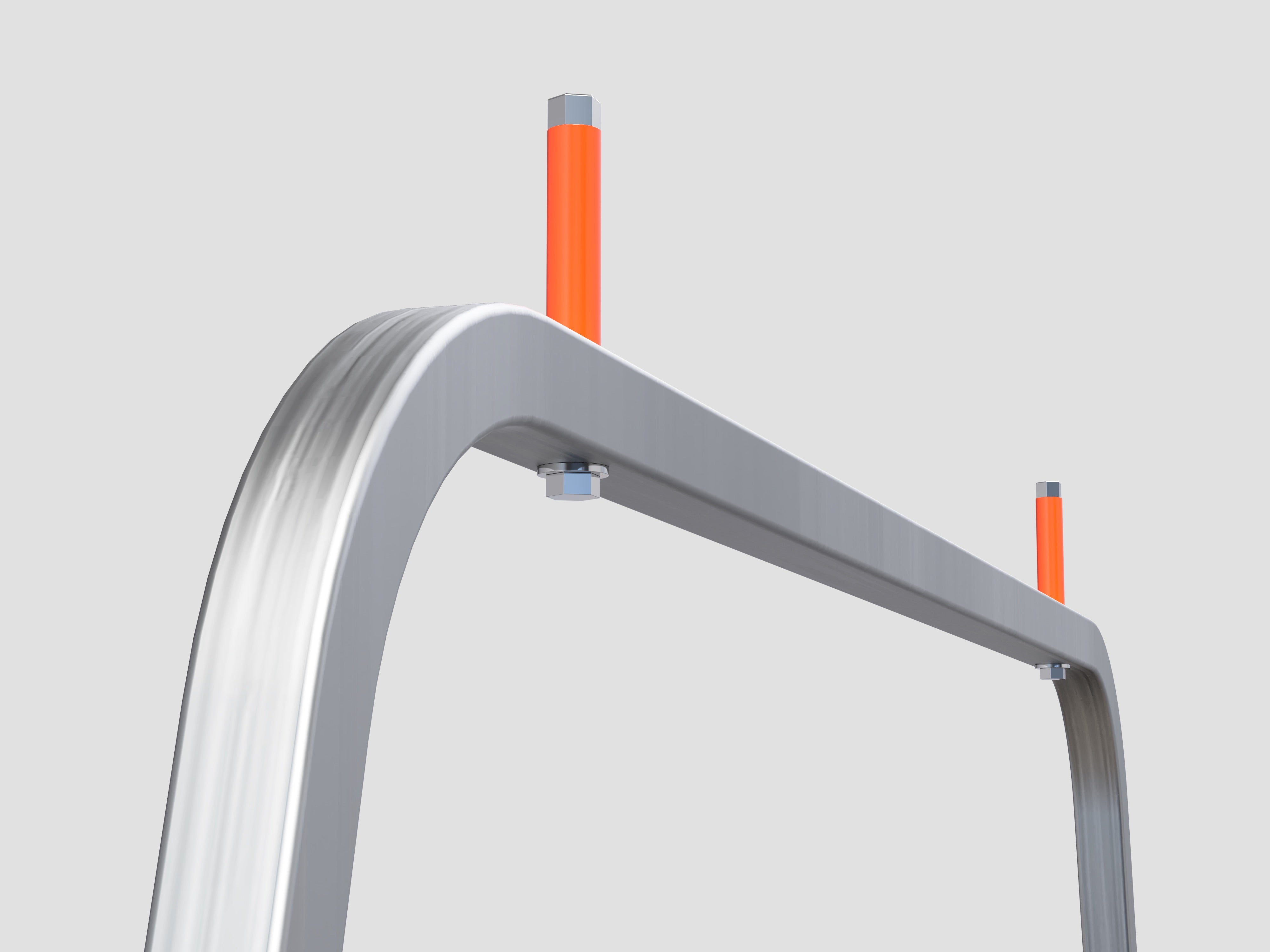 40x40 Square Australian-Made Universal Ladder Rack – Heavy-Duty Steel, Rated to 700 kg, Built for Utes & Trays