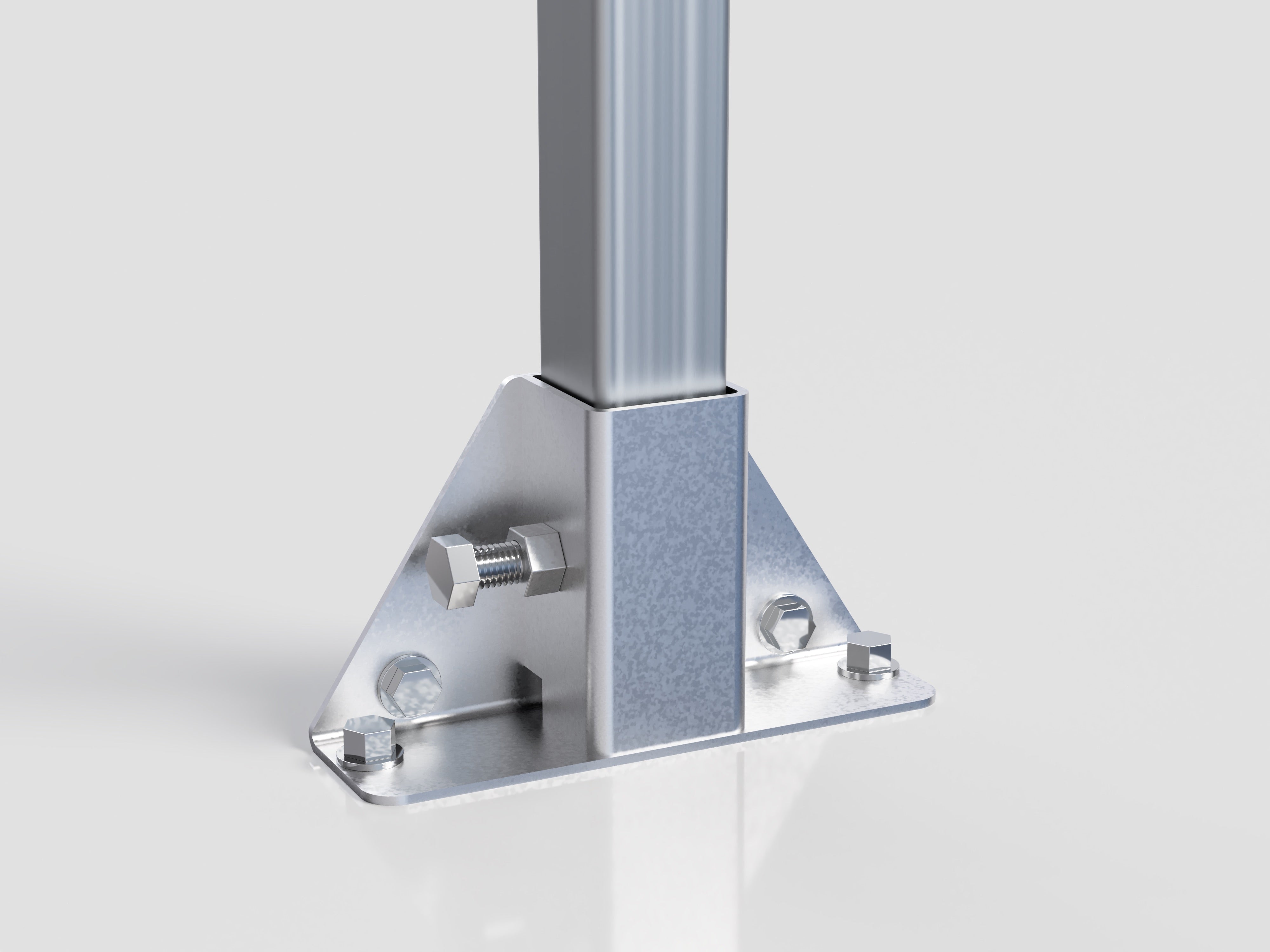 40x40 Square Australian-Made Universal Ladder Rack – Heavy-Duty Steel, Rated to 700 kg, Built for Utes & Trays