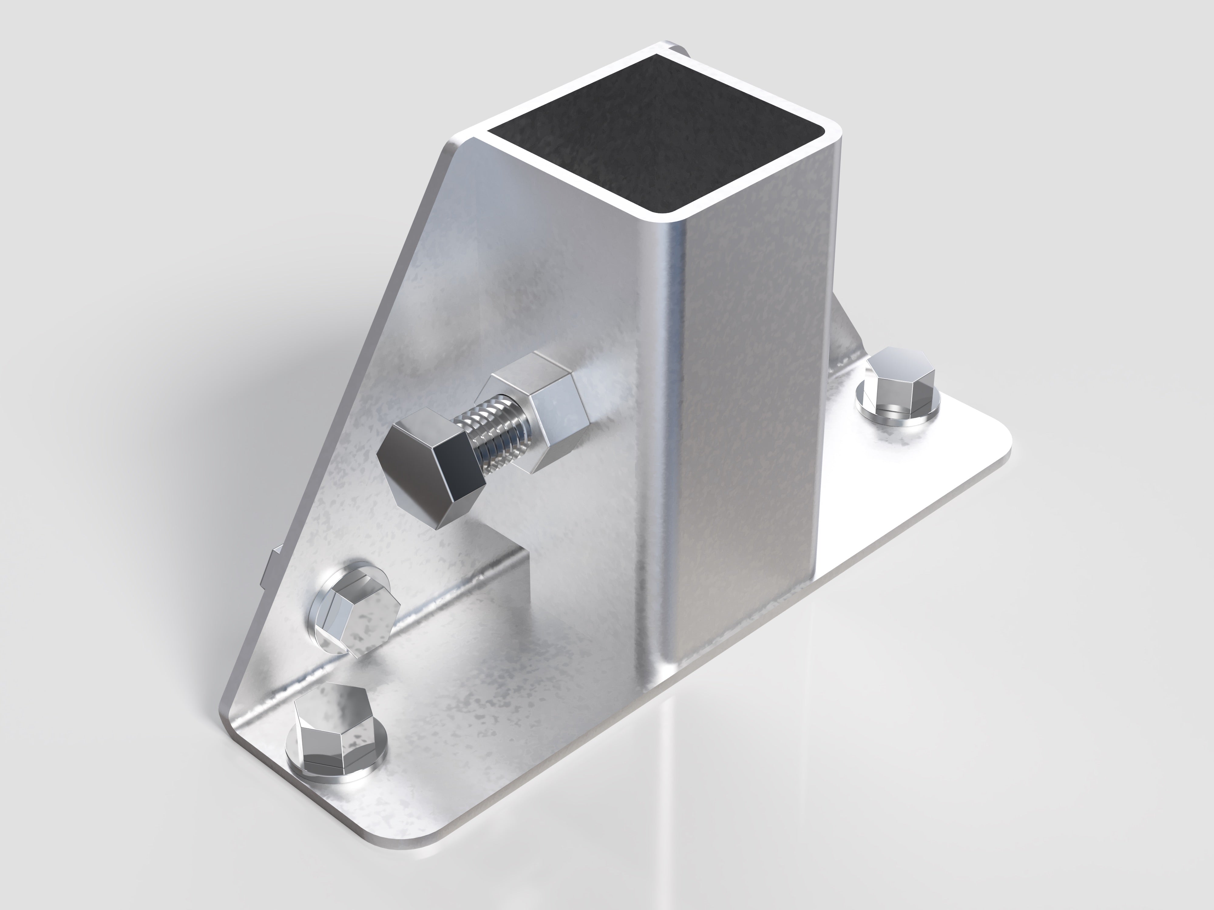 40x40 Square Australian-Made Universal Ladder Rack – Heavy-Duty Steel, Rated to 700 kg, Built for Utes & Trays