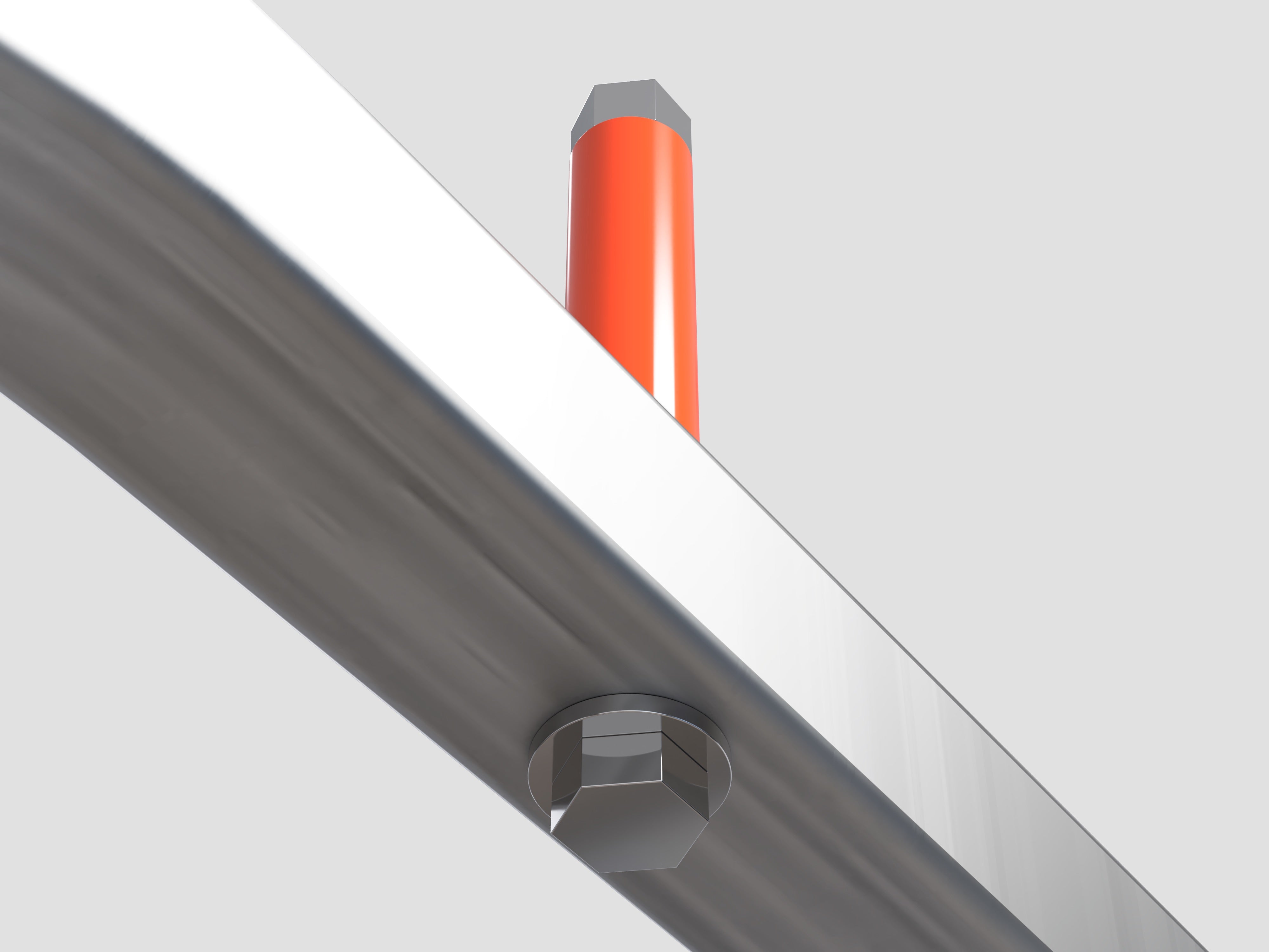 40x40 Square Australian-Made Universal Ladder Rack – Heavy-Duty Steel, Rated to 700 kg, Built for Utes & Trays