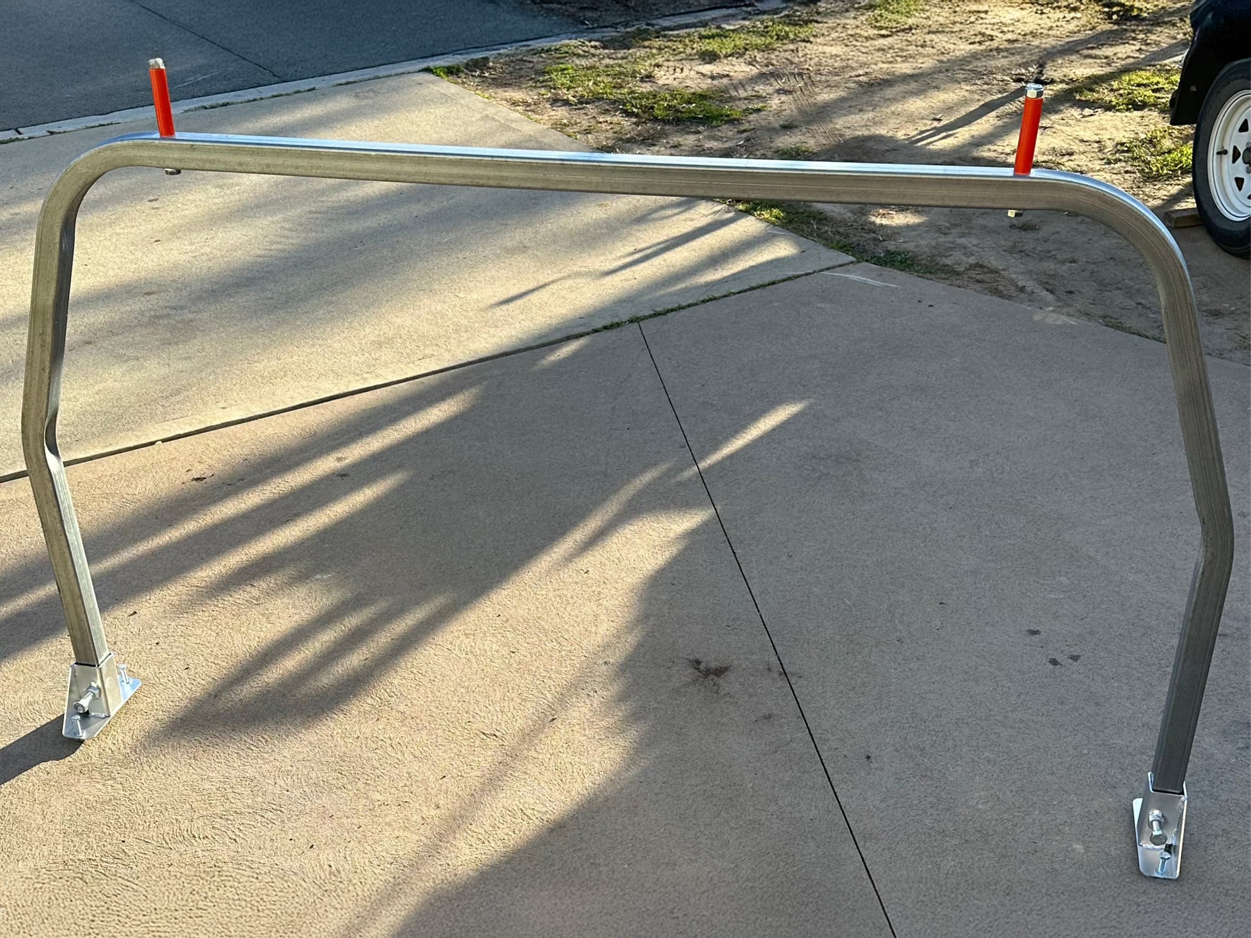 40x40 Square Australian-Made Universal Ladder Rack – Heavy-Duty Steel, Rated to 700 kg, Built for Utes & Trays