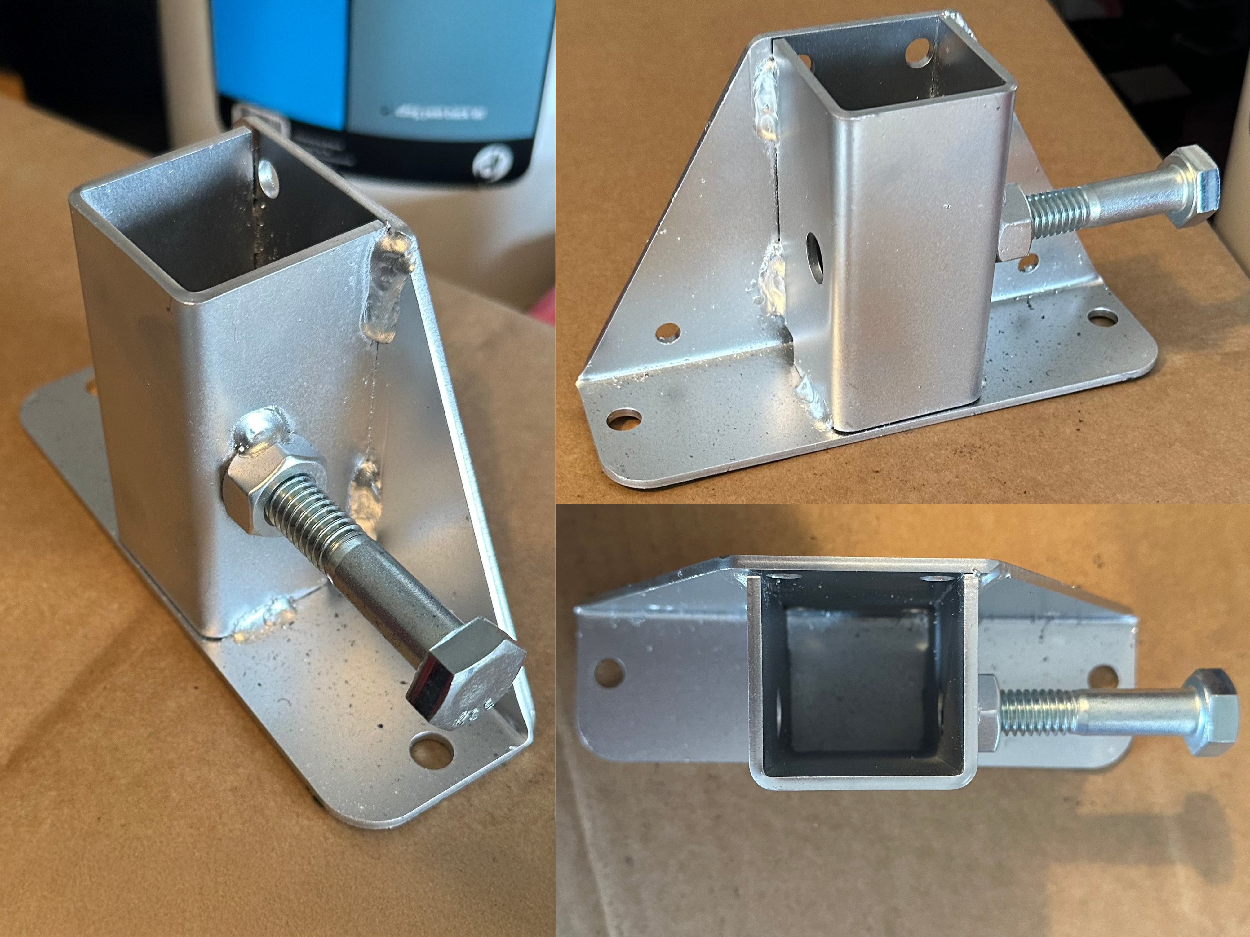 40x40 Square Australian-Made Universal Ladder Rack – Heavy-Duty Steel, Rated to 700 kg, Built for Utes & Trays