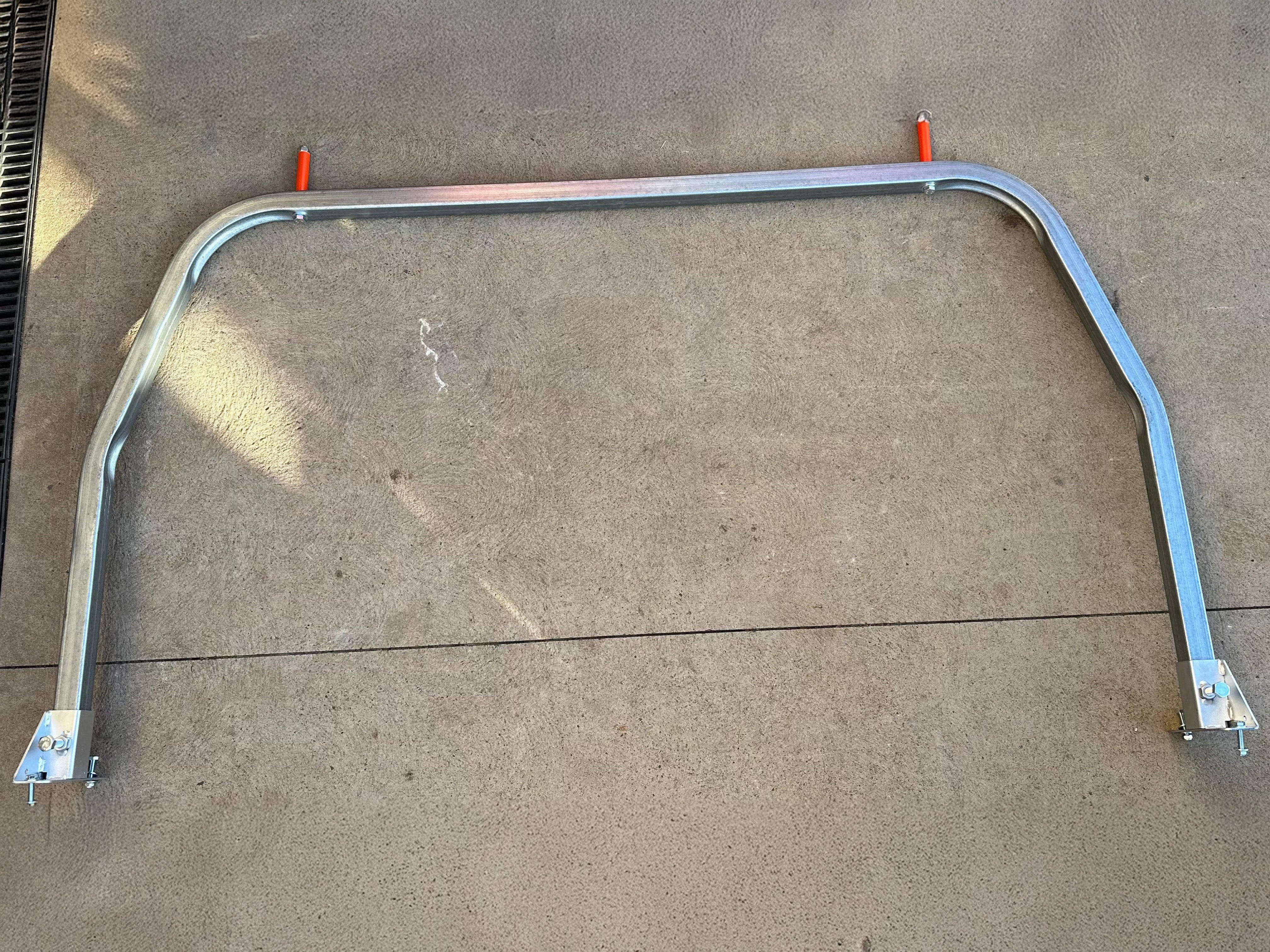 40x40 Square Australian-Made Universal Ladder Rack – Heavy-Duty Steel, Rated to 700 kg, Built for Utes & Trays