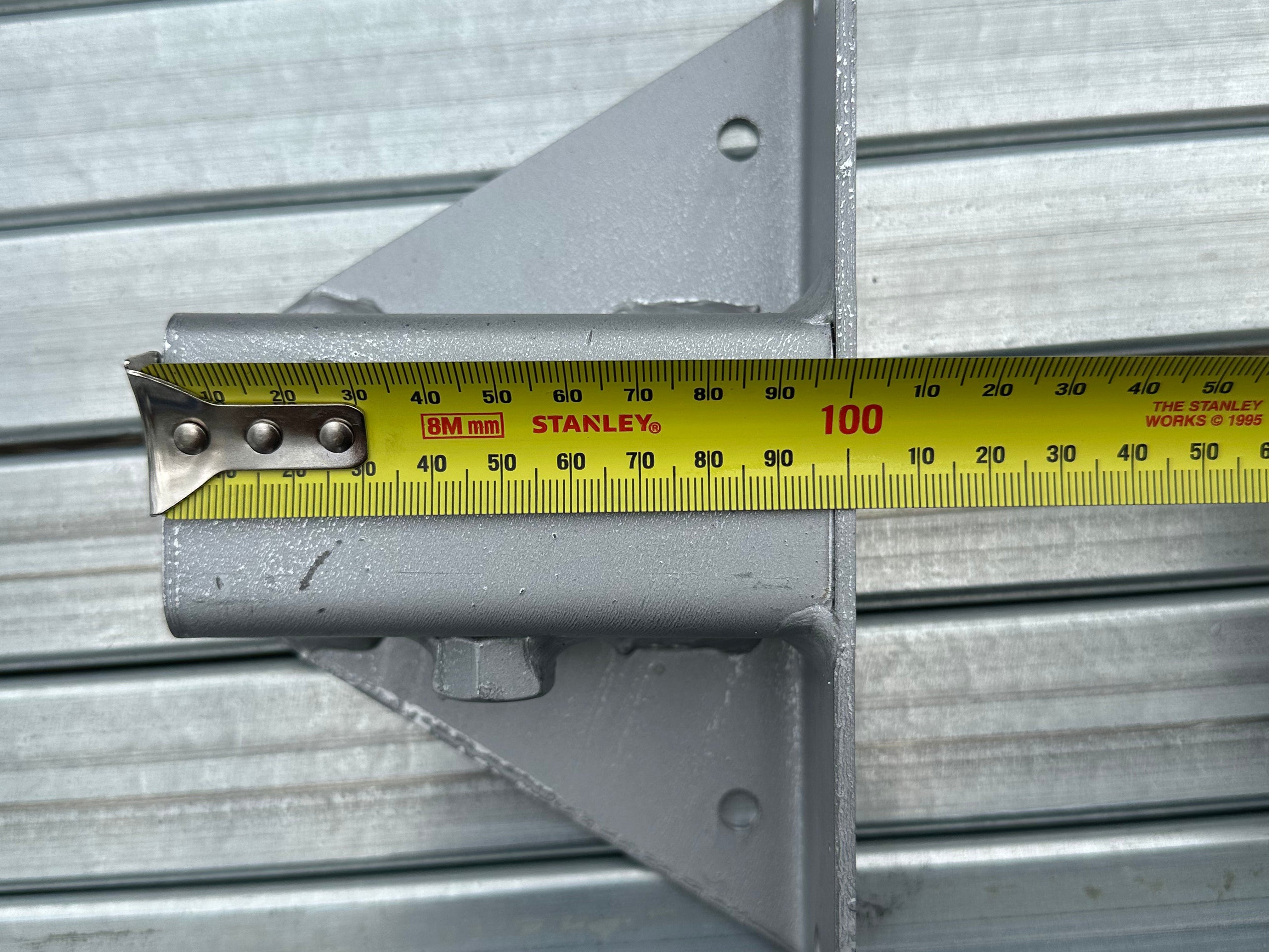 40x40 Square Australian-Made Universal Ladder Rack – Heavy-Duty Steel, Rated to 700 kg, Built for Utes & Trays