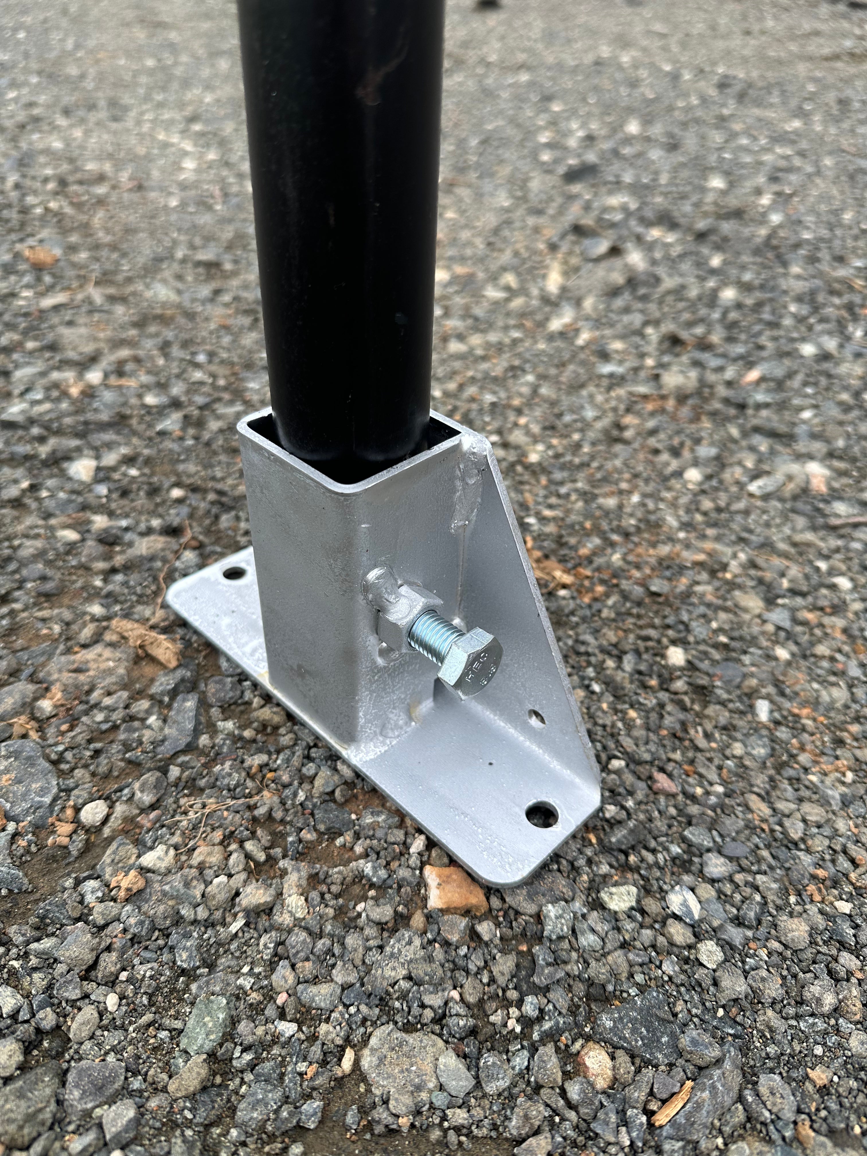 Ladder rack feet pair