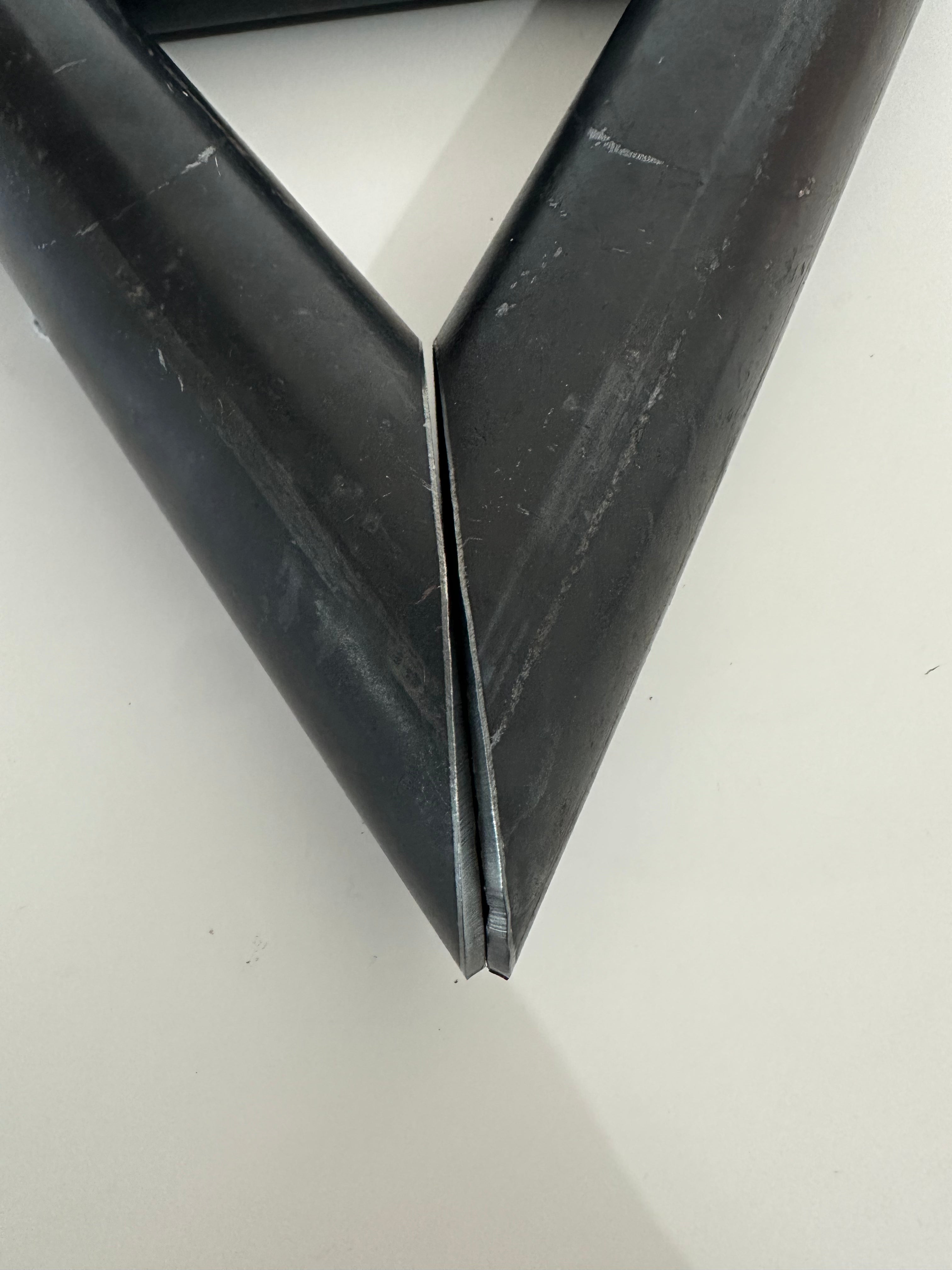 Round Tube Practice Weld Kit - Triangle Design (60 Degrees)