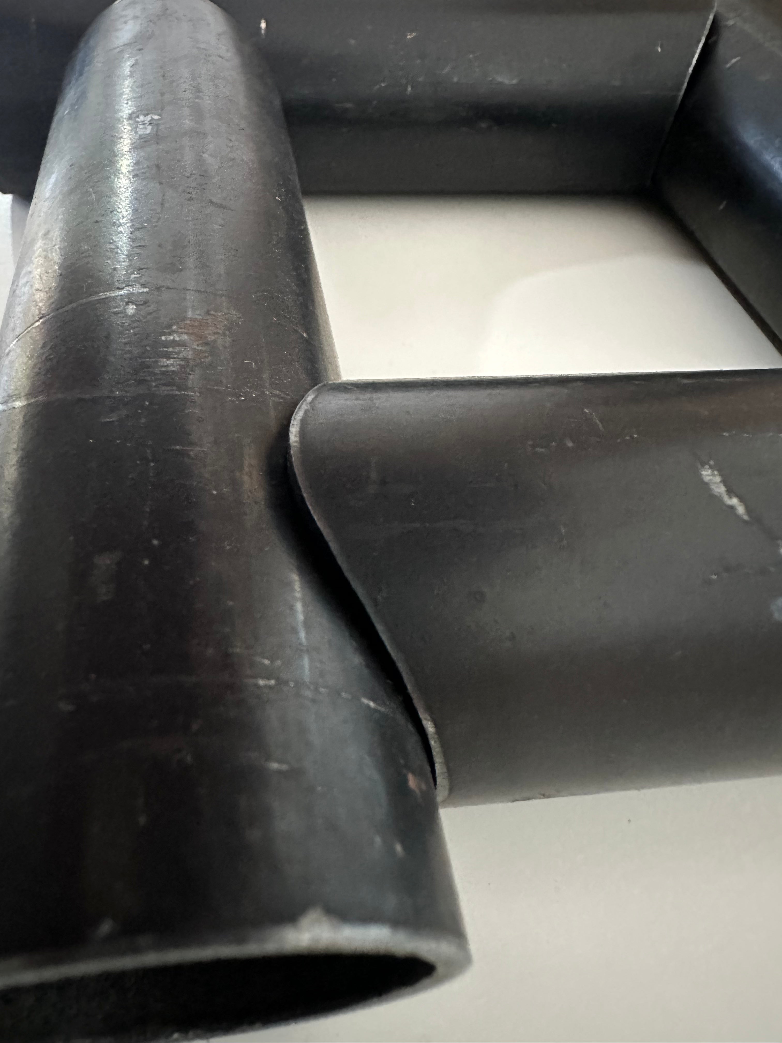 Round Tube Practice Weld Kit - Square Design (90 Degrees)