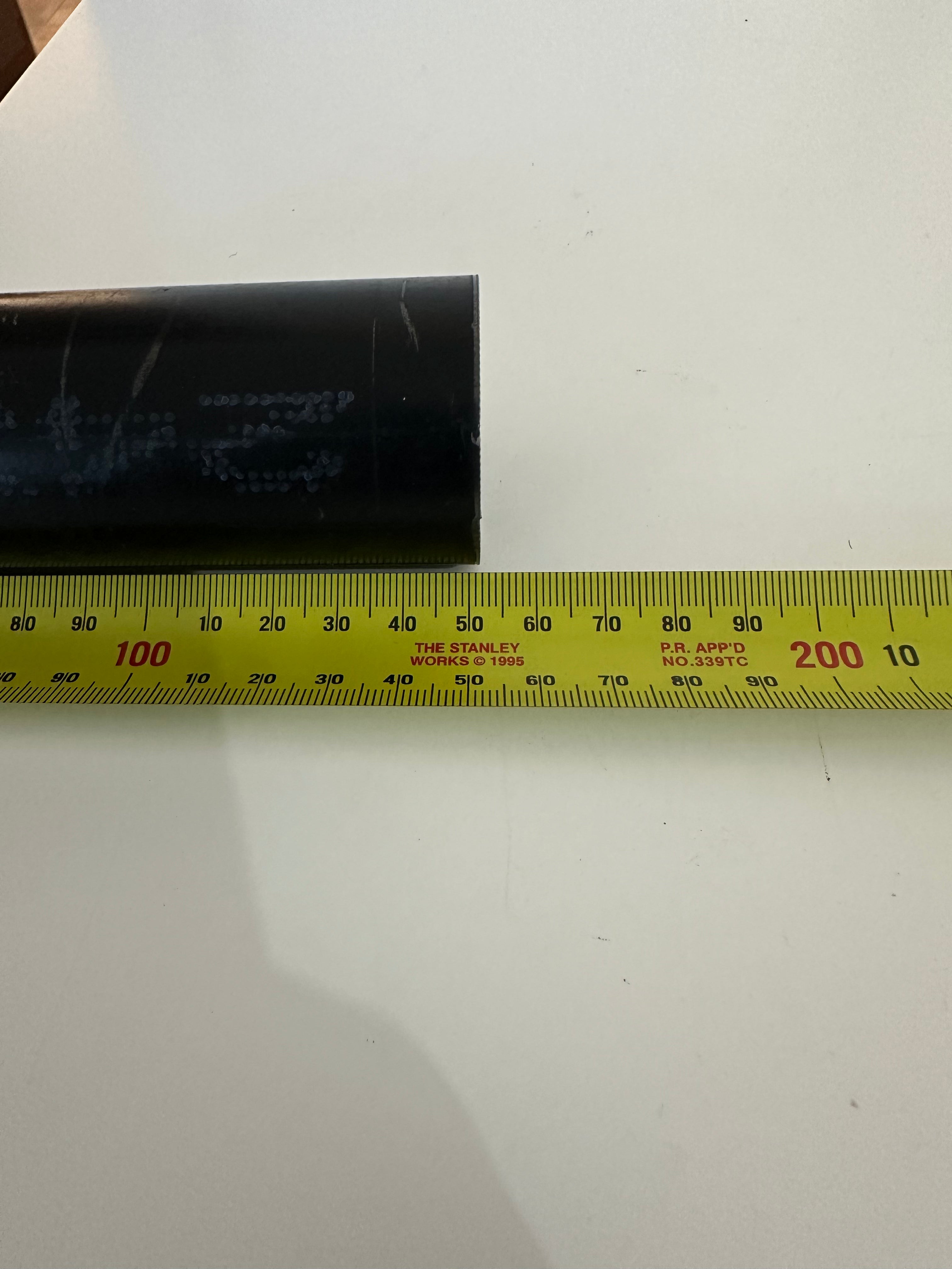 Round Tube Practice Weld Kit - Square Design (90 Degrees)