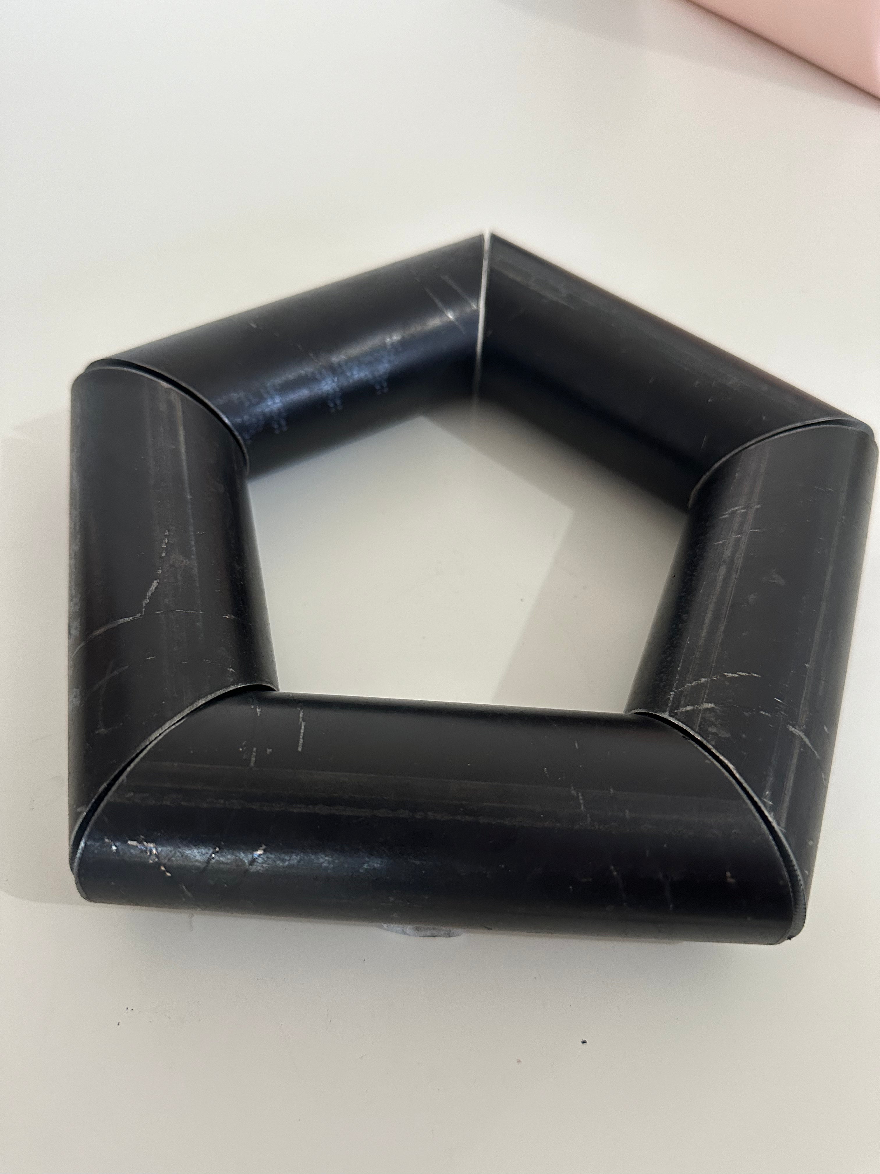 Round Tube Practice Weld Kit - Pentagon Design (36 Degrees)