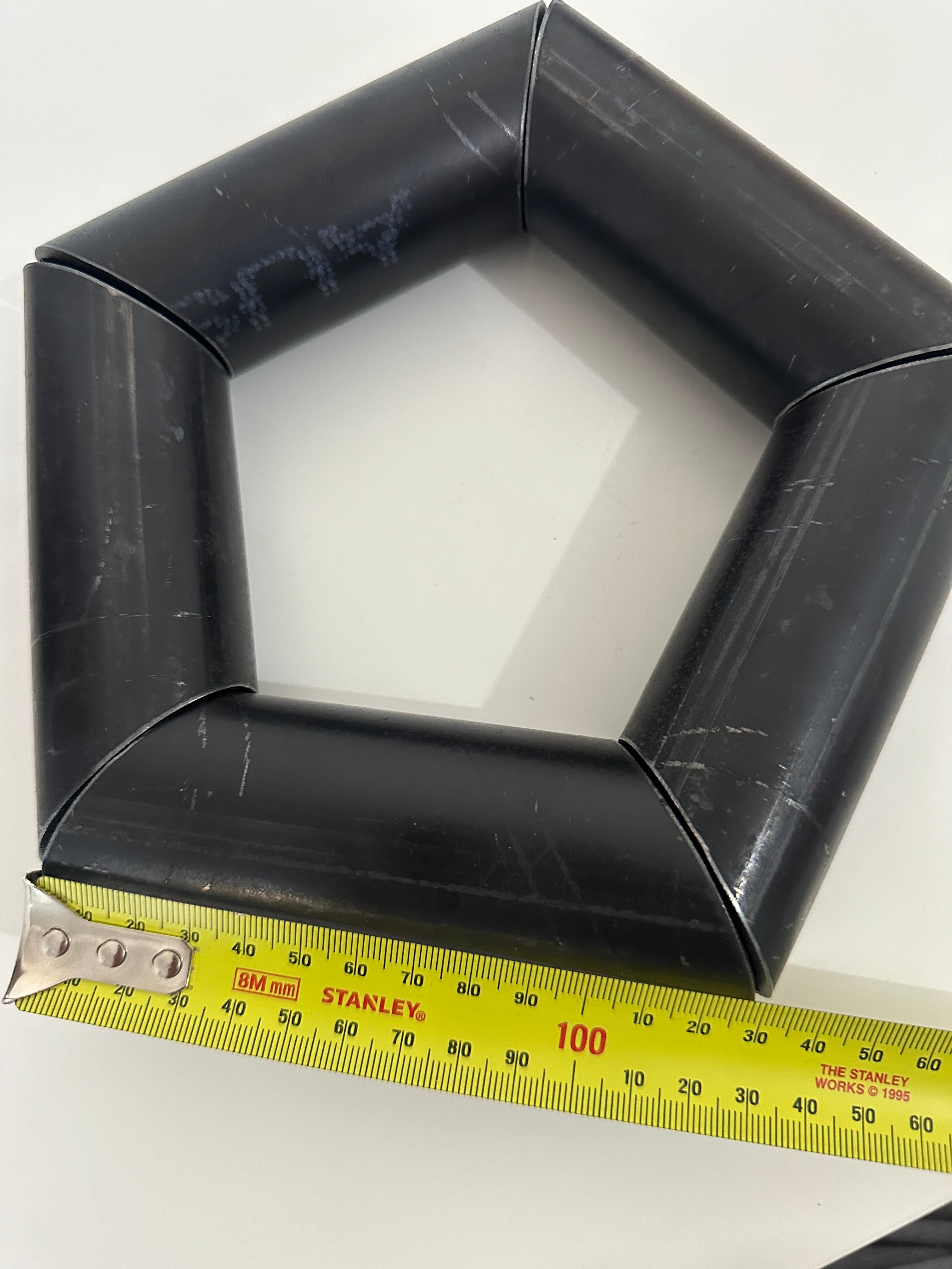 Round Tube Practice Weld Kit - Pentagon Design (36 Degrees)