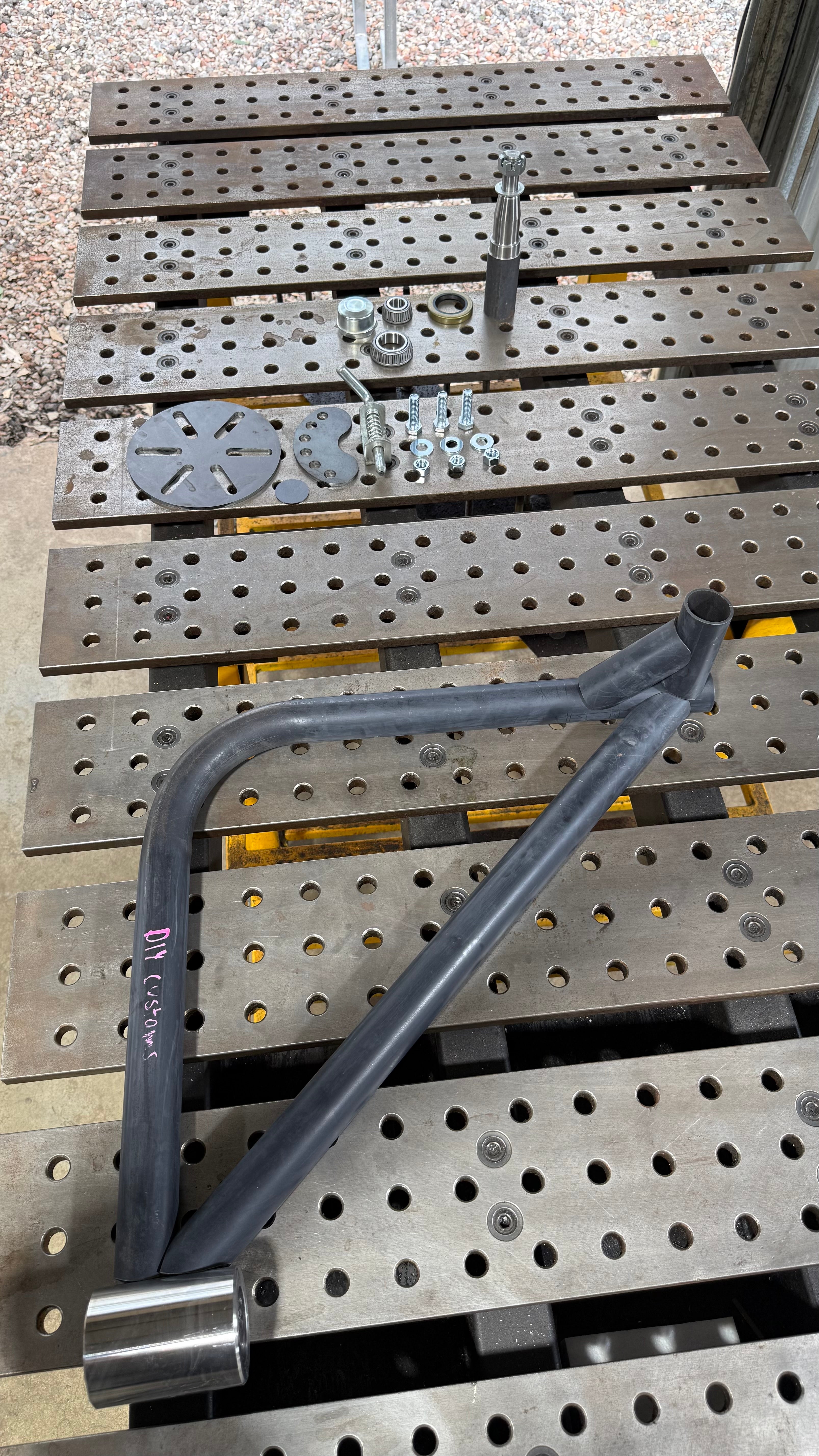 DIY Rear Wheel Carrier ( DIY WELD TOGETHER KIT )