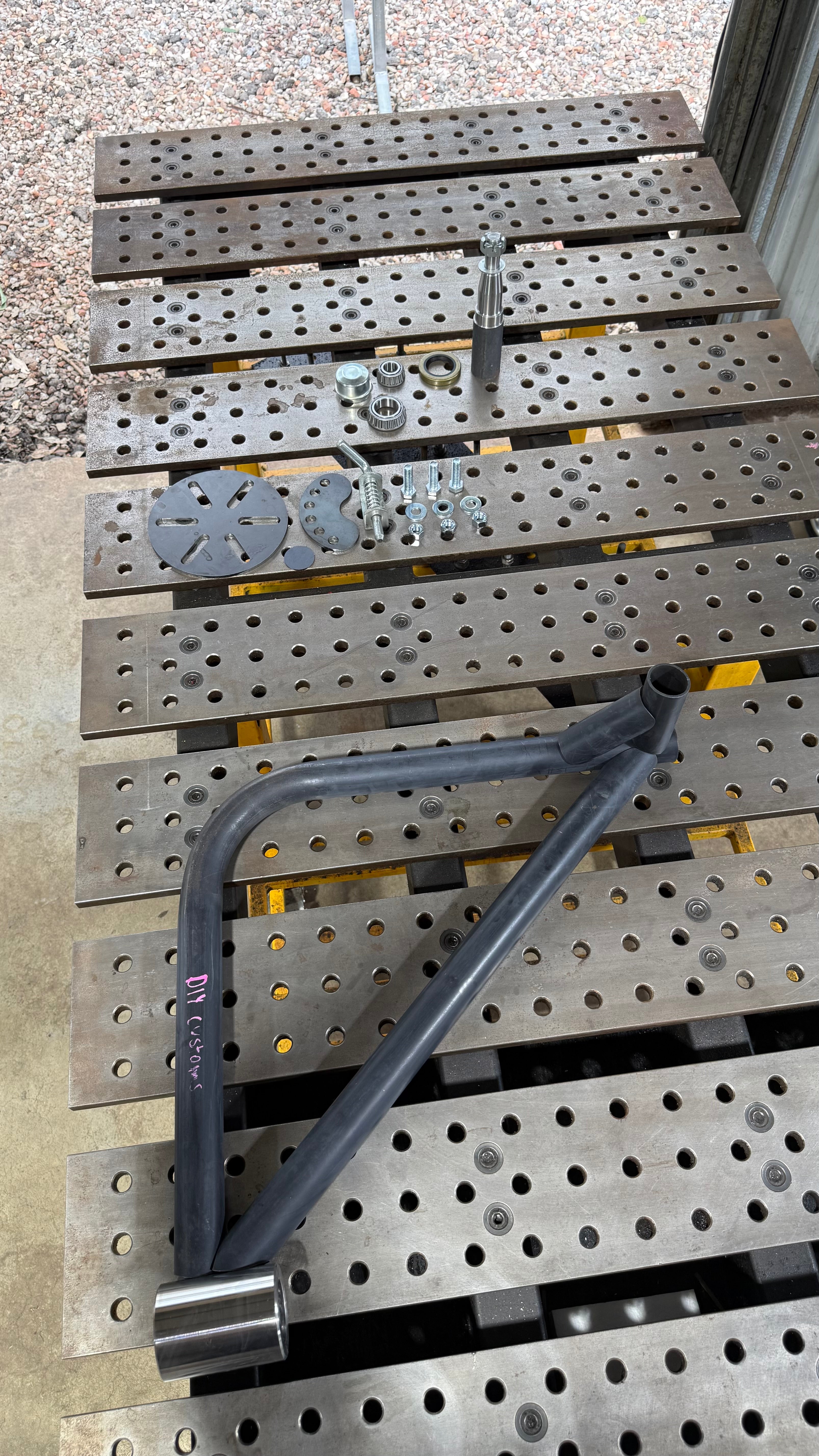 DIY Rear Wheel Carrier ( DIY WELD TOGETHER KIT )