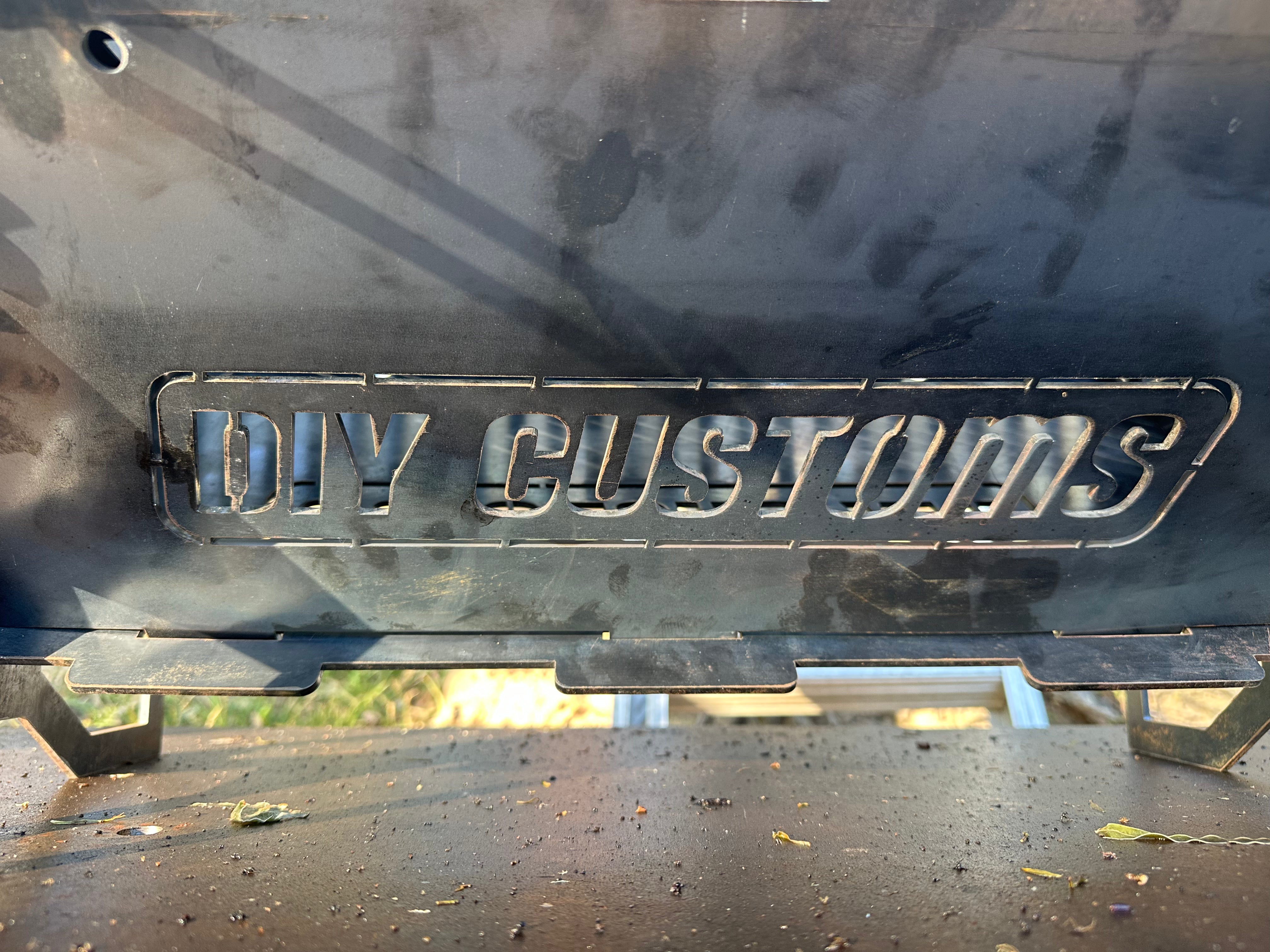 Flat-Pack BBQ Grill & Fire Pit