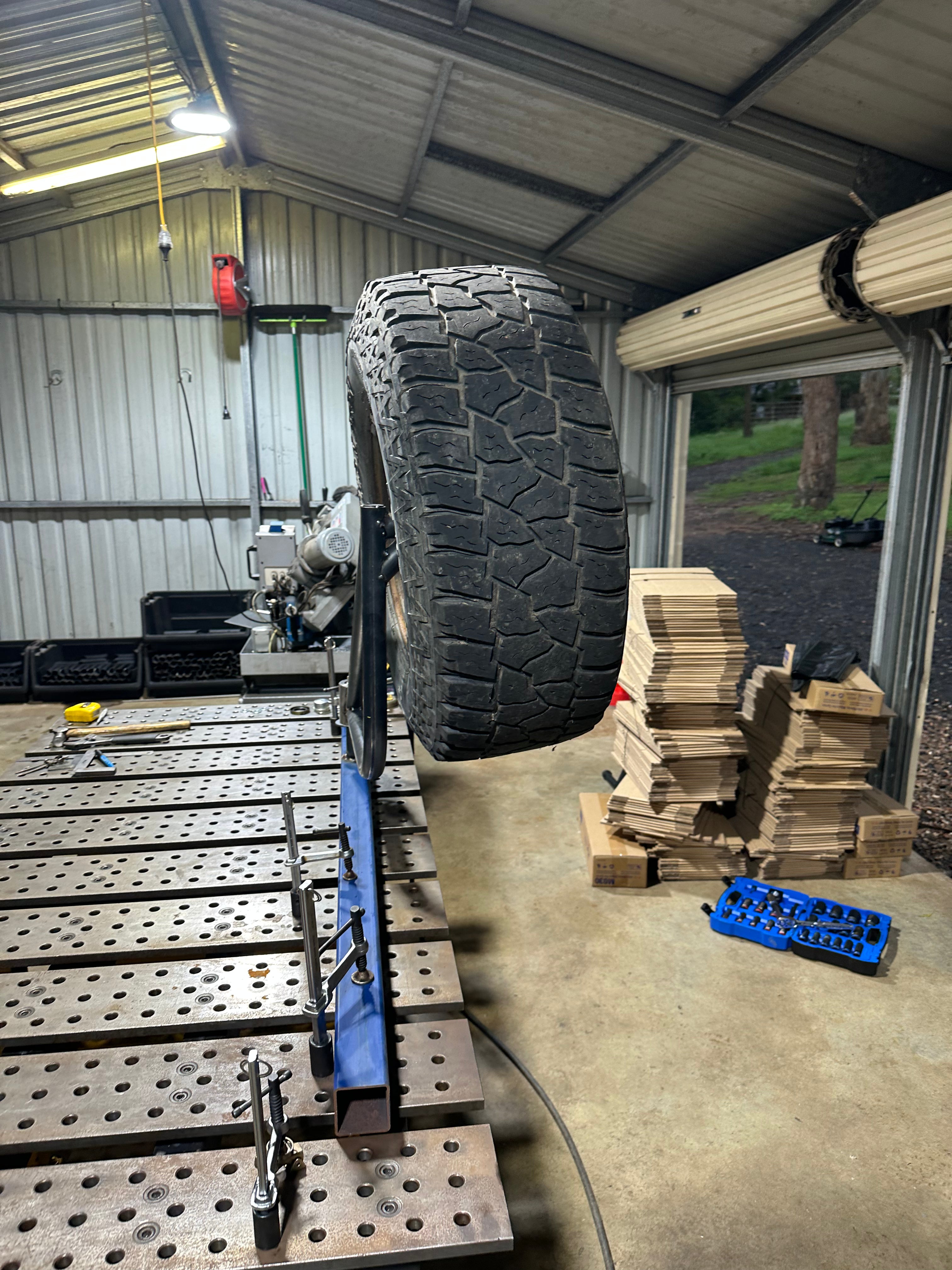 DIY Rear Wheel Carrier ( DIY WELD TOGETHER KIT )