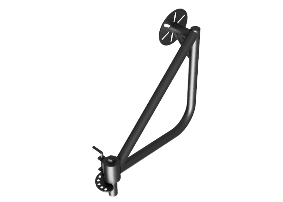 DIY Rear Wheel Carrier ( WELD TOGETHER )