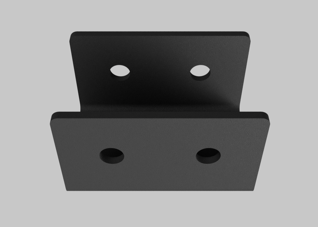 DIY Roof Top Tent Tub Rack Low Profile (90mm high) - Square