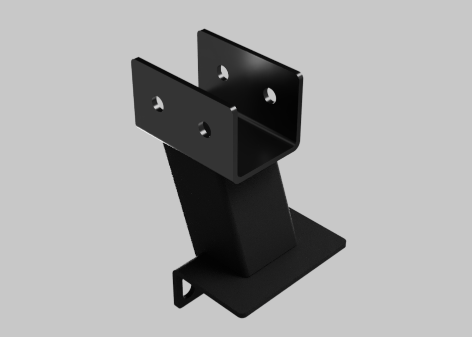 DIY Roof Top Tent Tub Rack Low Profile (90mm high) - Square