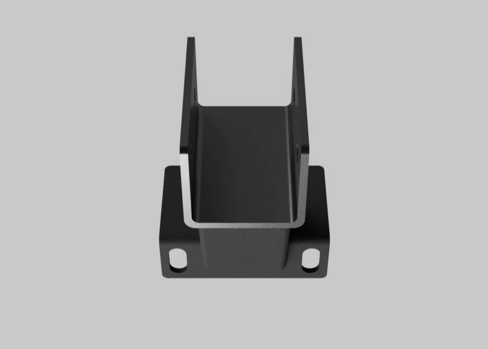 1 X - DIY Roof Top Tent Tub Rack Low Profile (90mm high) - Square