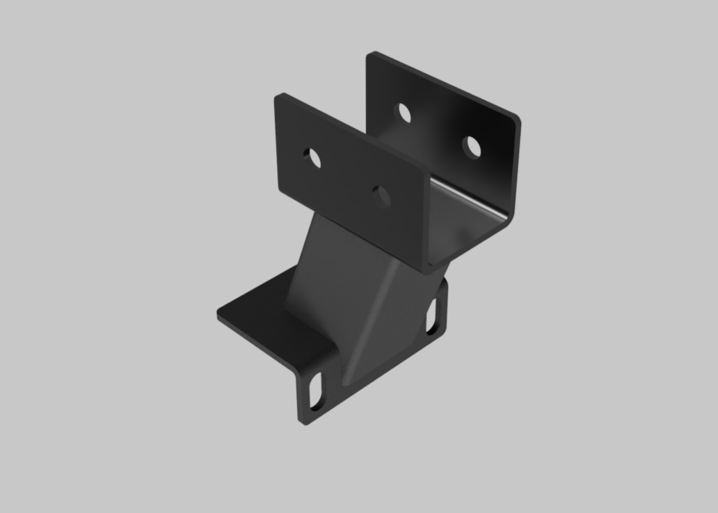 DIY Roof Top Tent Tub Rack Low Profile (90mm high) - Square