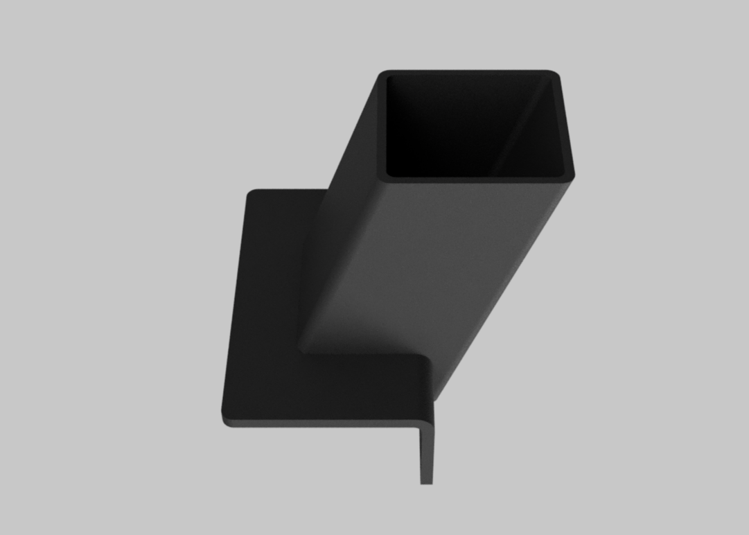 DIY Roof Top Tent Tub Rack Low Profile (90mm high) - Square