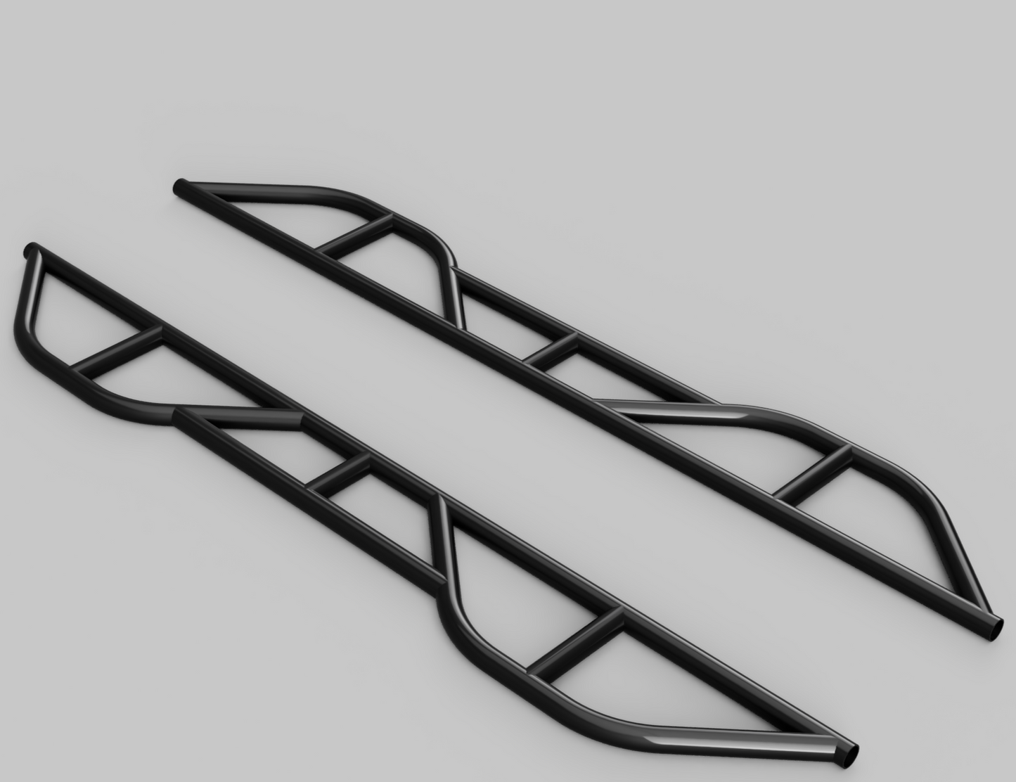 Double Kickout DIY Rock Slider Design 1