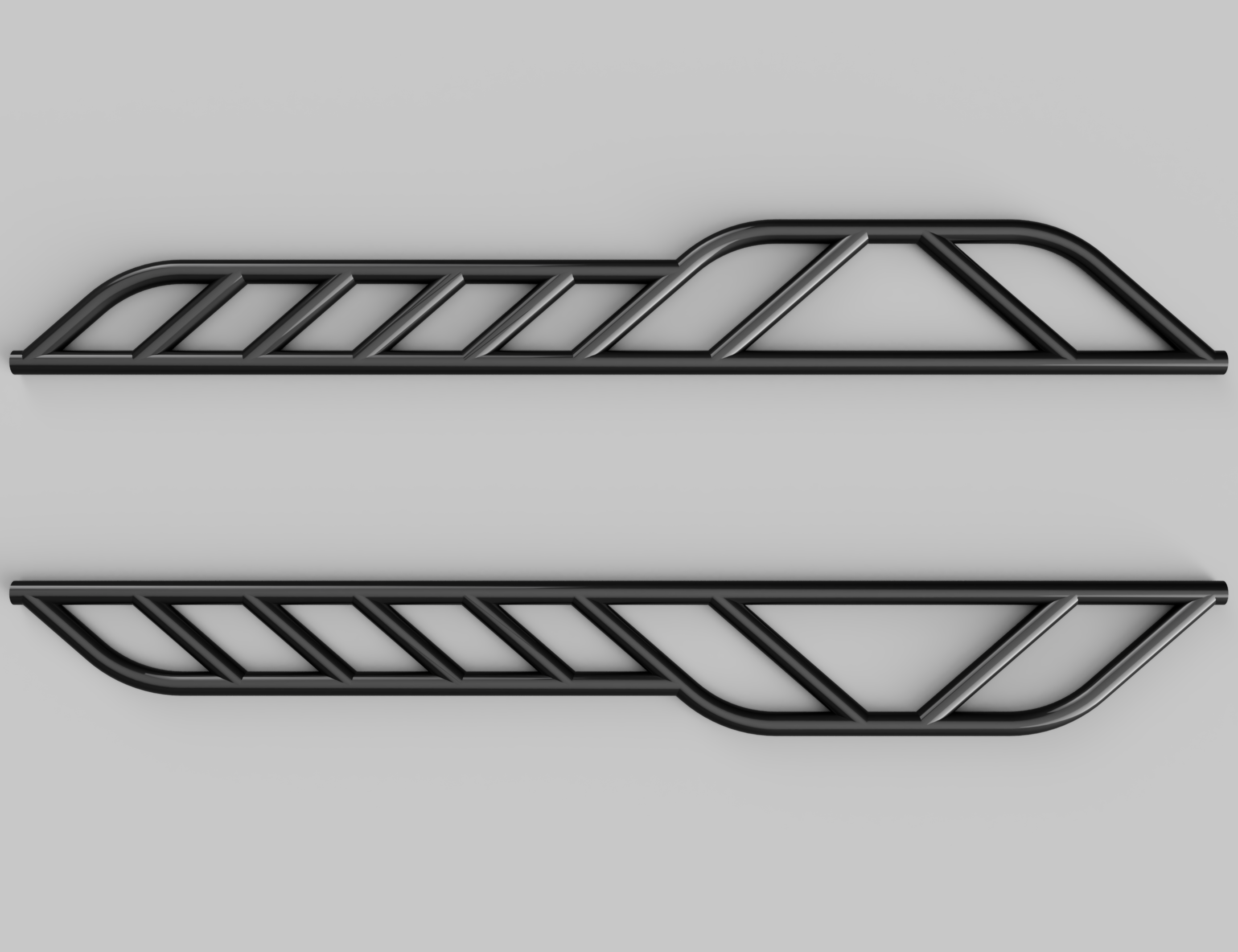 Isuzu MUX 4 Door Wagon ( 2008-2020) SINGLE KICKOUT Design (DIY WELD TOGETHER KIT)