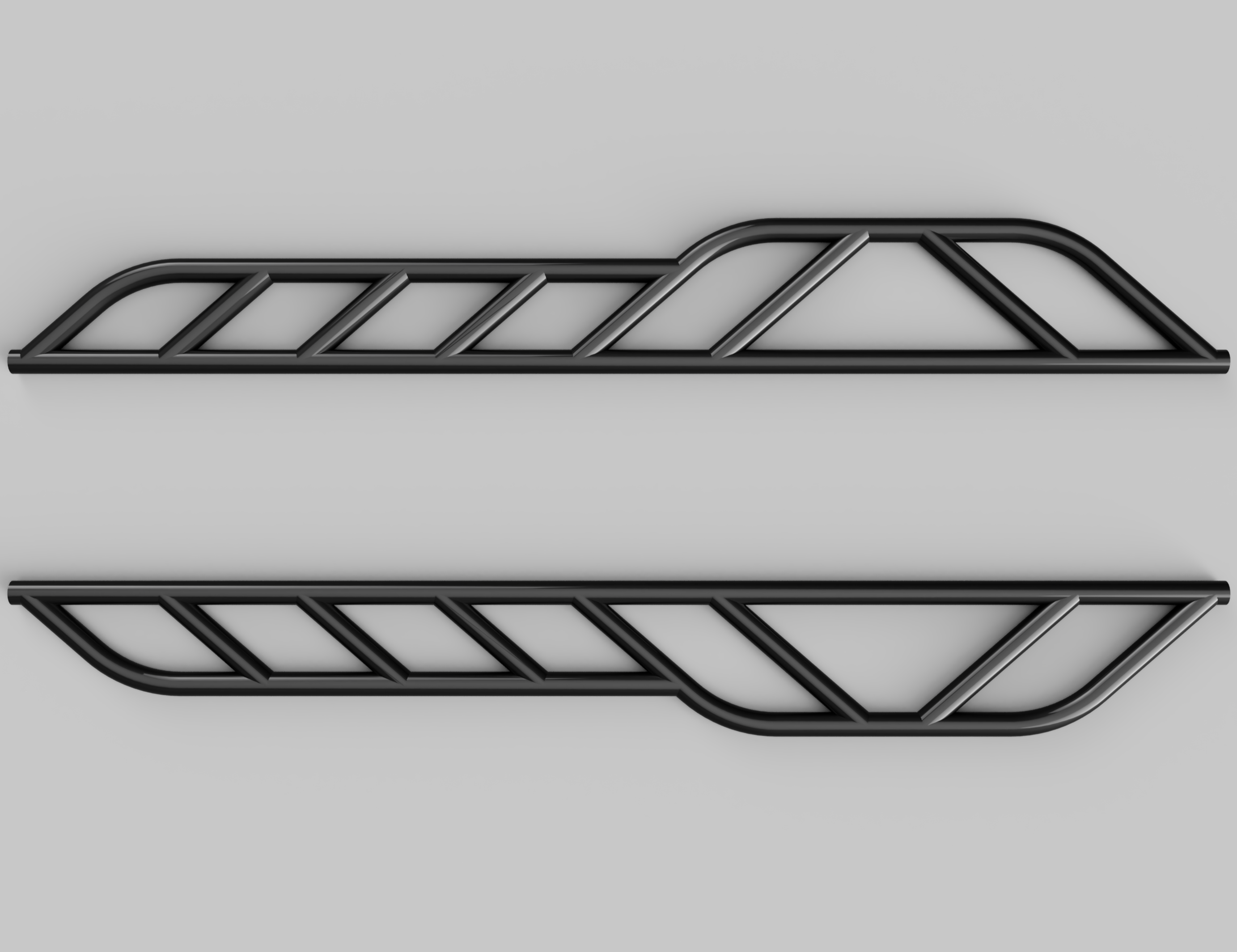 Toyota Hilux N80 (2015 - Current - Dual Cab) SINGLE KICKOUT Design (DIY WELD TOGETHER KIT)