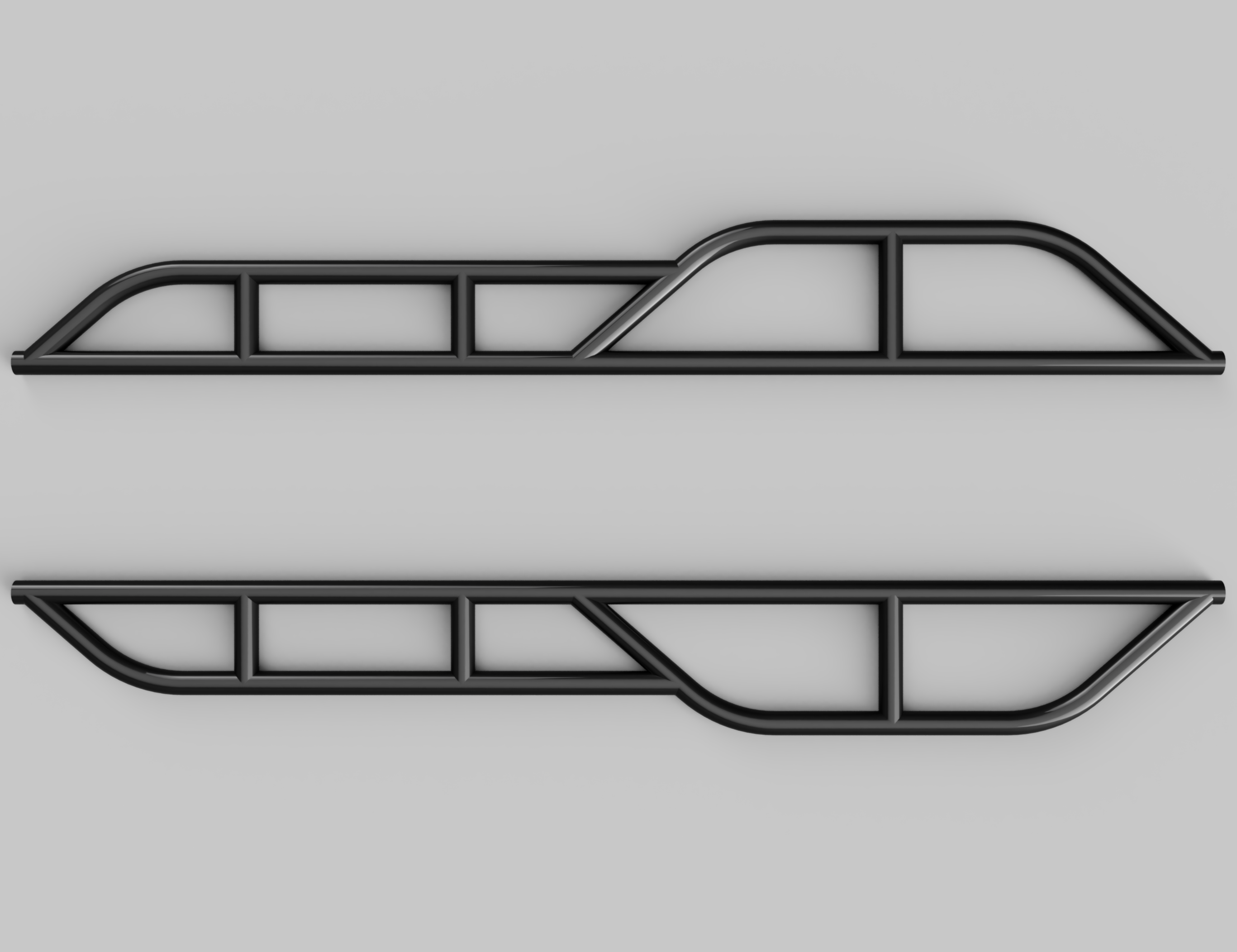 Mitsubishi Triton MQ/MR (2015-Current Dual Cab Ute) SINGLE KICKOUT Design (DIY WELD TOGETHER KIT)