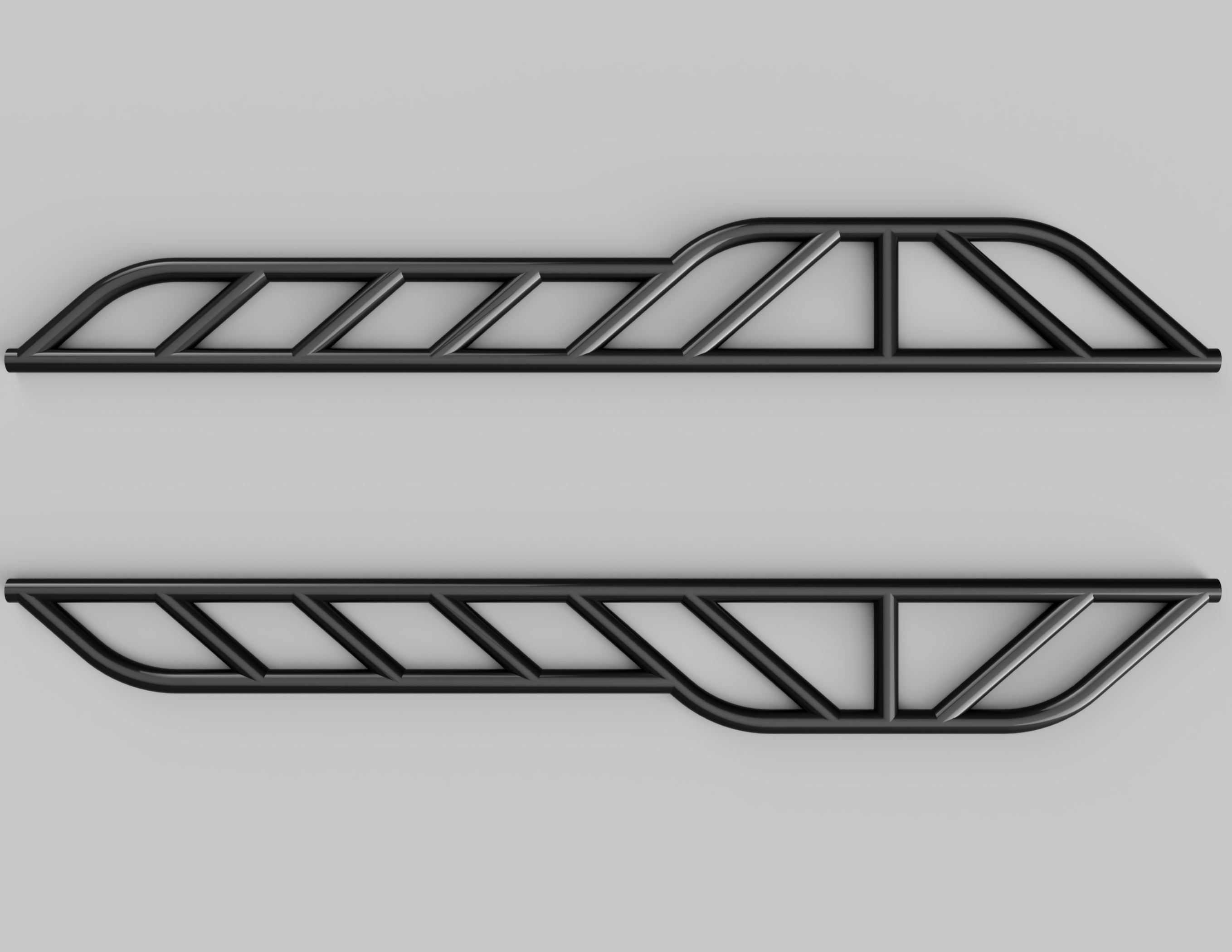 Nissan Patrol Y62 (2010-Current - 4 Door Wagon) SINGLE KICKOUT Design (DIY WELD TOGETHER KIT)