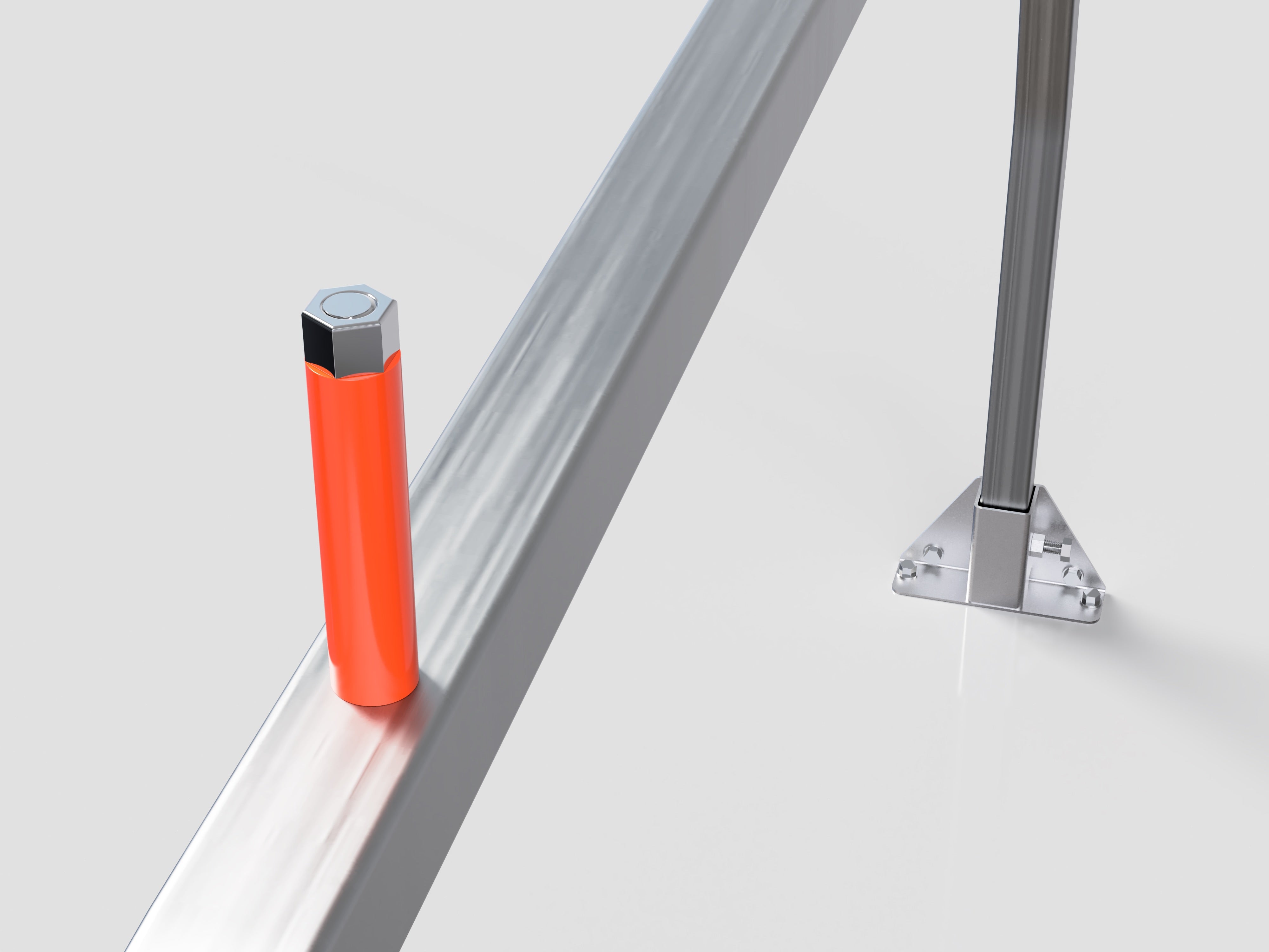 40x40 Square Australian-Made Universal Ladder Rack – Heavy-Duty Steel, Rated to 700 kg, Built for Utes & Trays