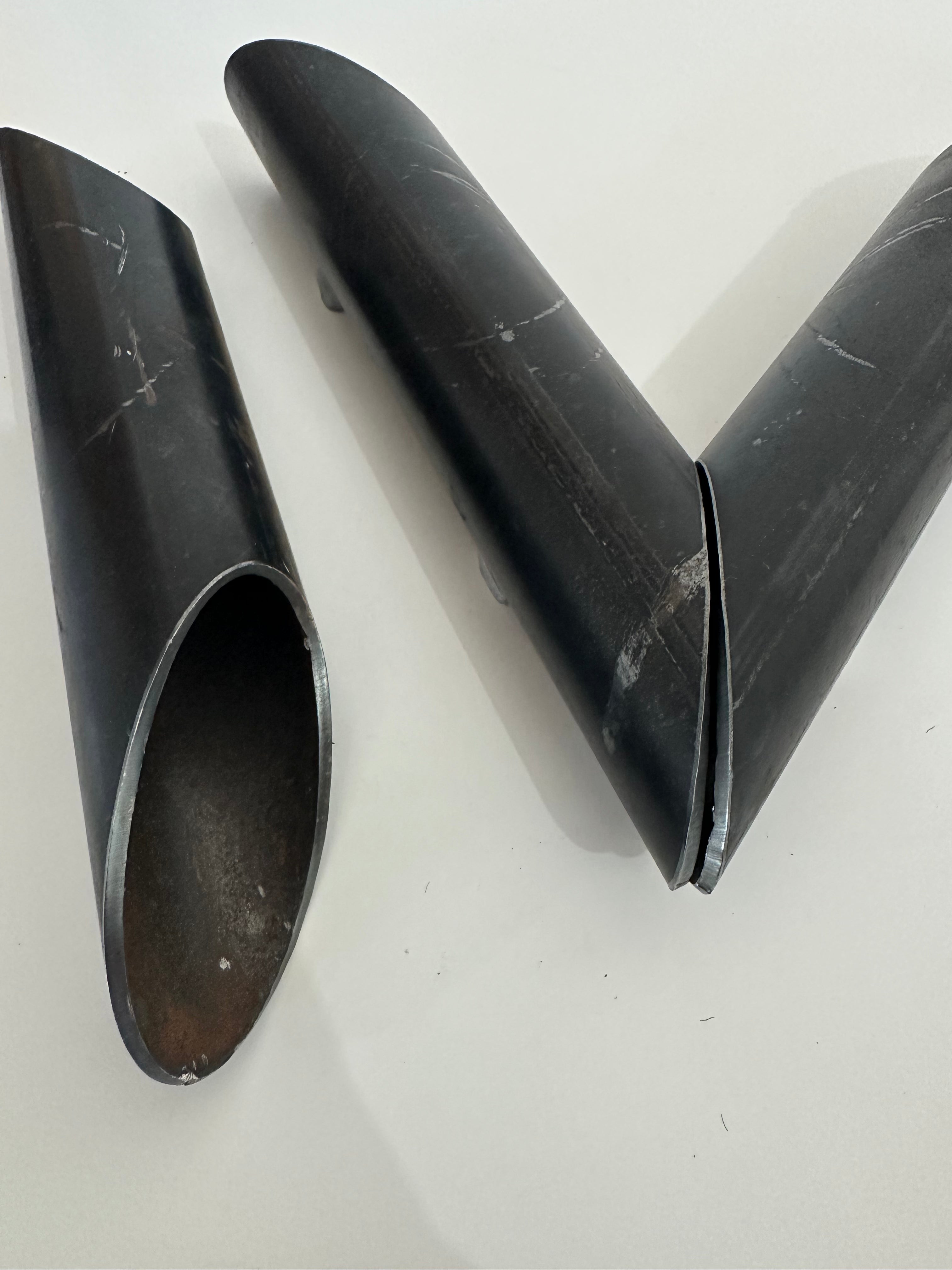 Round Tube Practice Weld Kit - Triangle Design (60 Degrees)