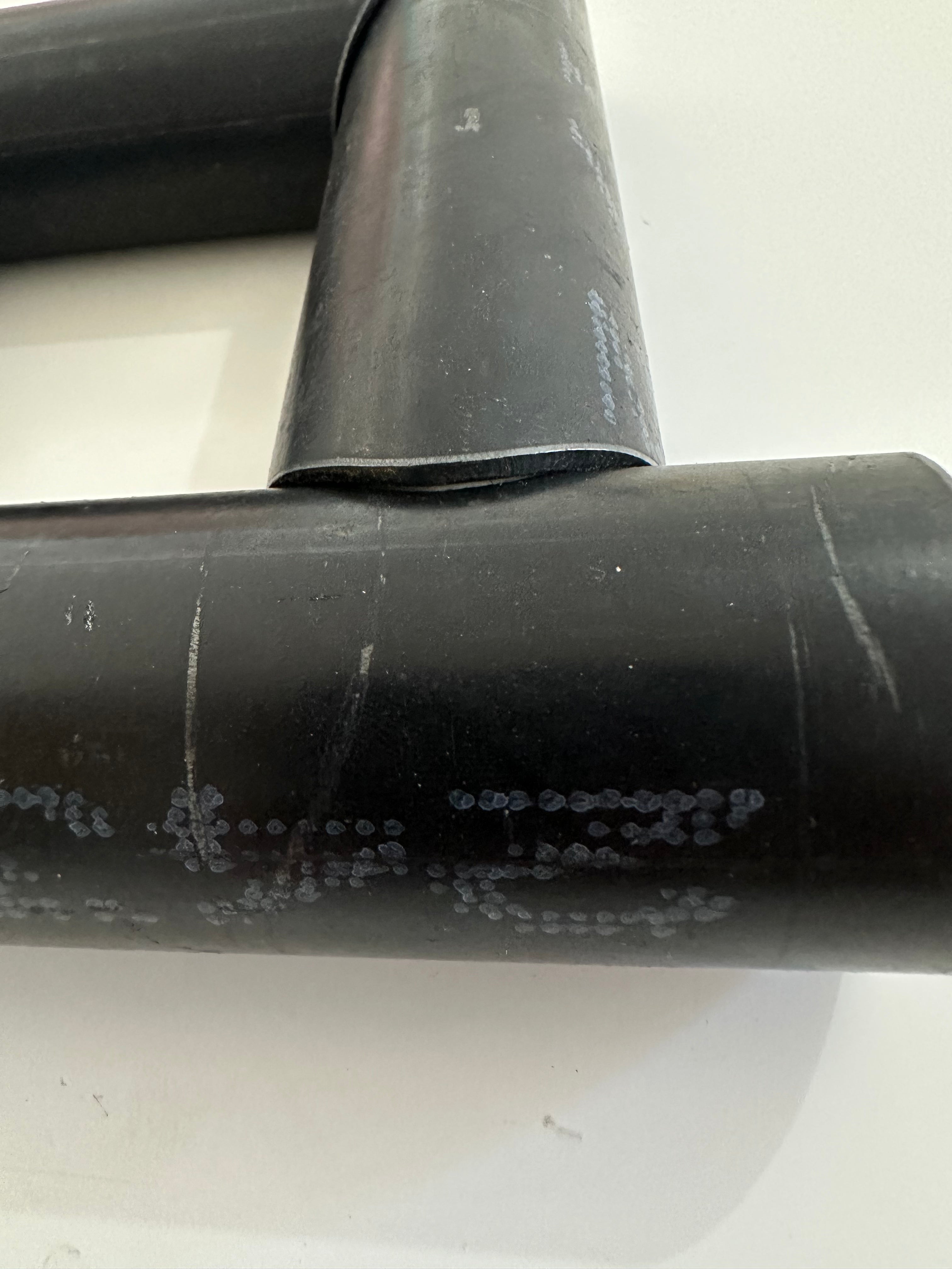 Round Tube Practice Weld Kit - Square Design (90 Degrees)