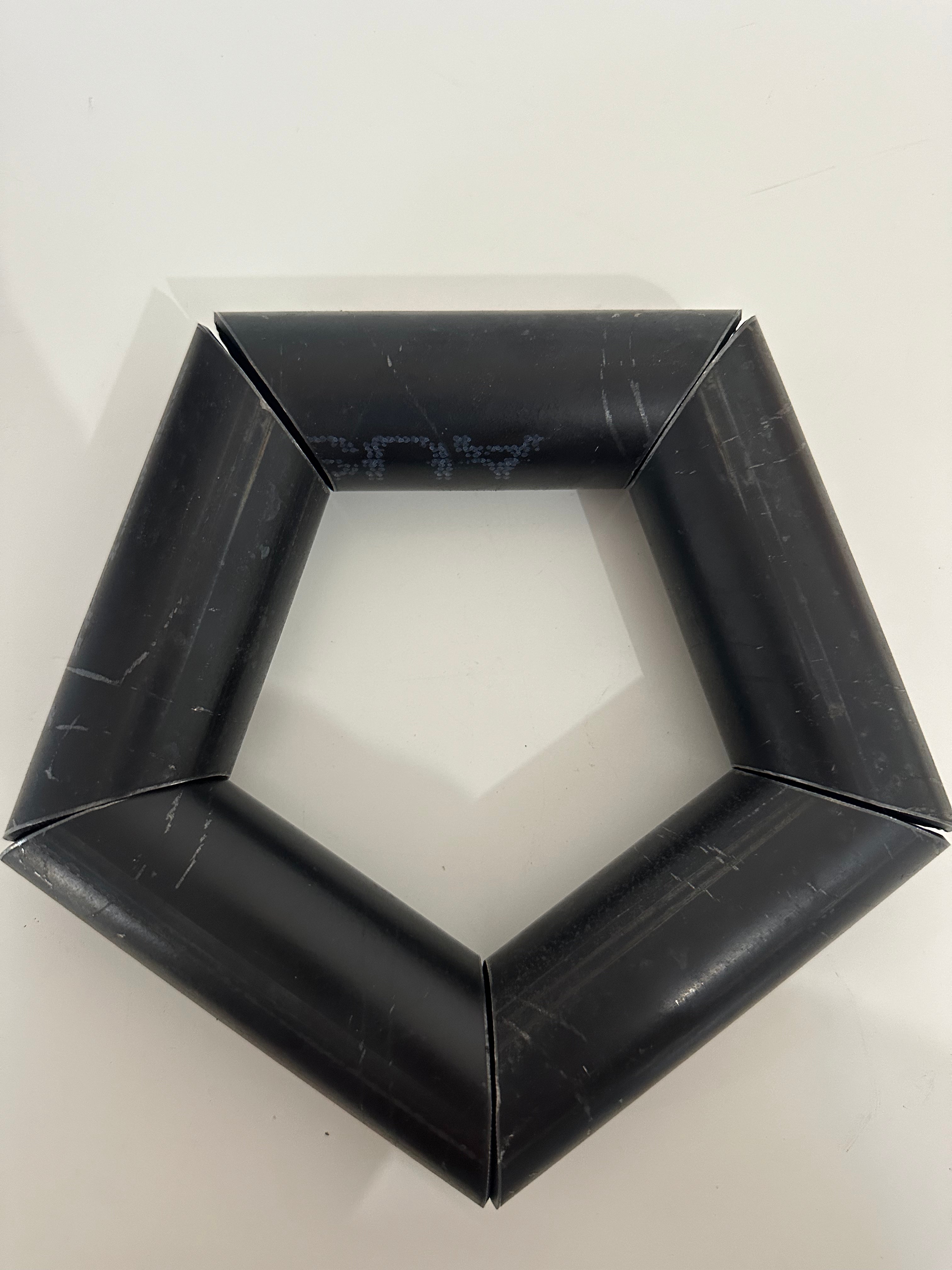 Round Tube Practice Weld Kit - Pentagon Design (36 Degrees)