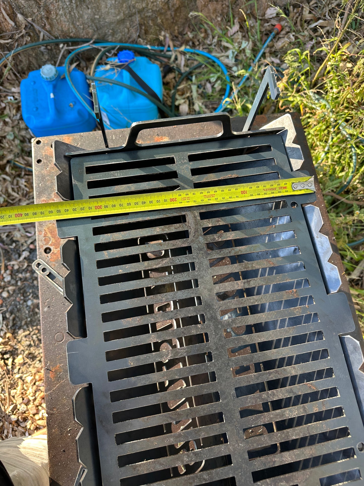 Flat-Pack BBQ Grill & Fire Pit