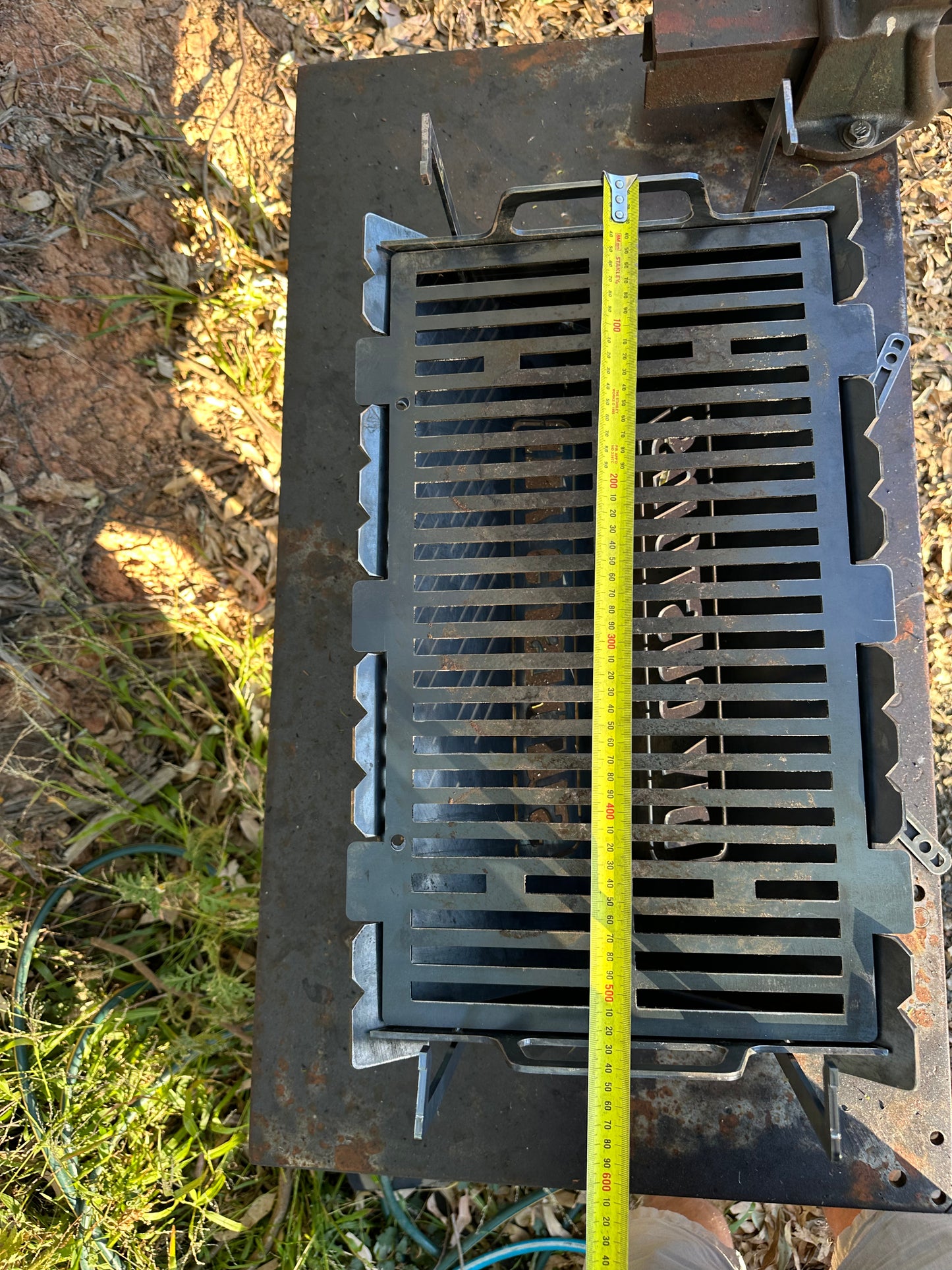 Flat-Pack BBQ Grill & Fire Pit