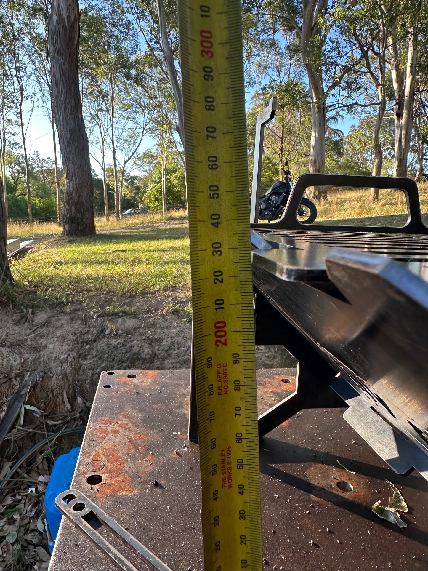 Flat-Pack BBQ Grill & Fire Pit