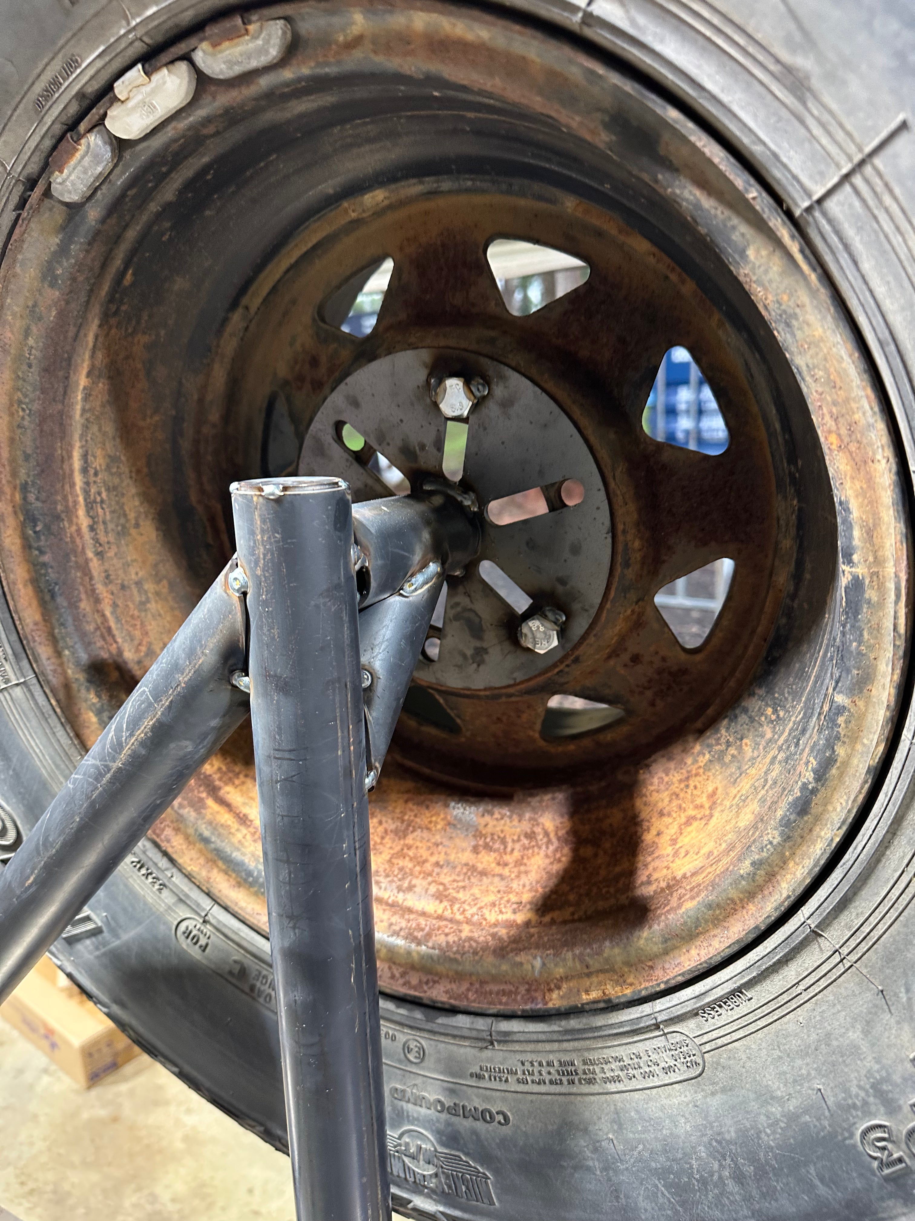 DIY Rear Wheel Carrier ( DIY WELD TOGETHER KIT )