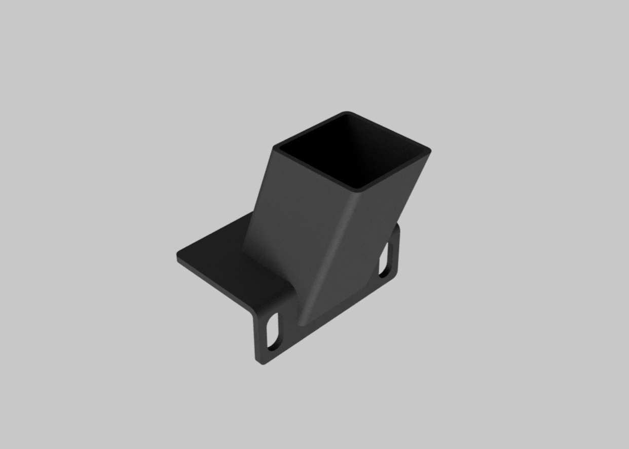 1 X - DIY Roof Top Tent Tub Rack Low Profile (90mm high) - Square