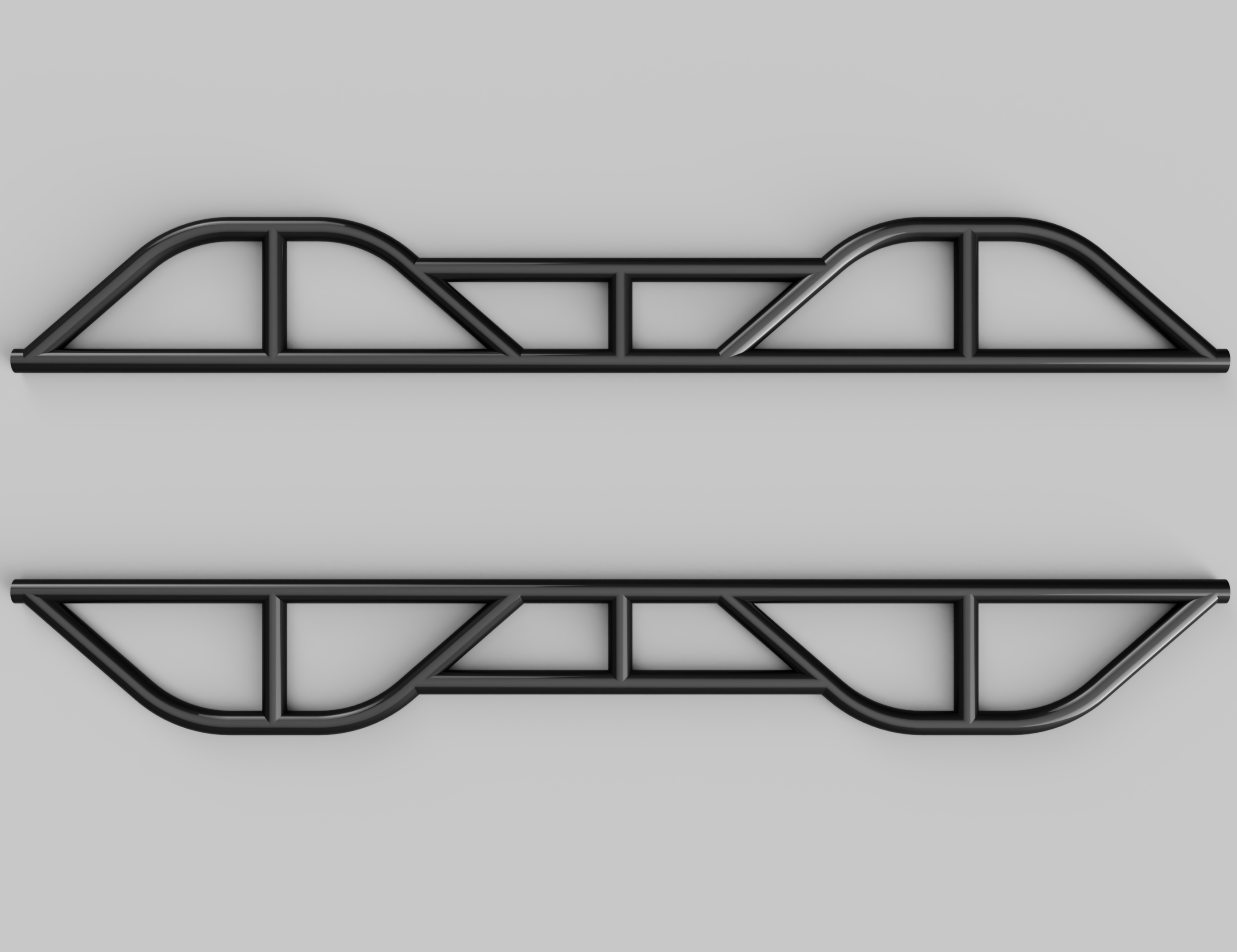 Toyota LandCruiser 200 Series (2008-2021 - 4 Door Wagon) DOUBLE KICKOUT Design (DIY WELD TOGETHER KIT)