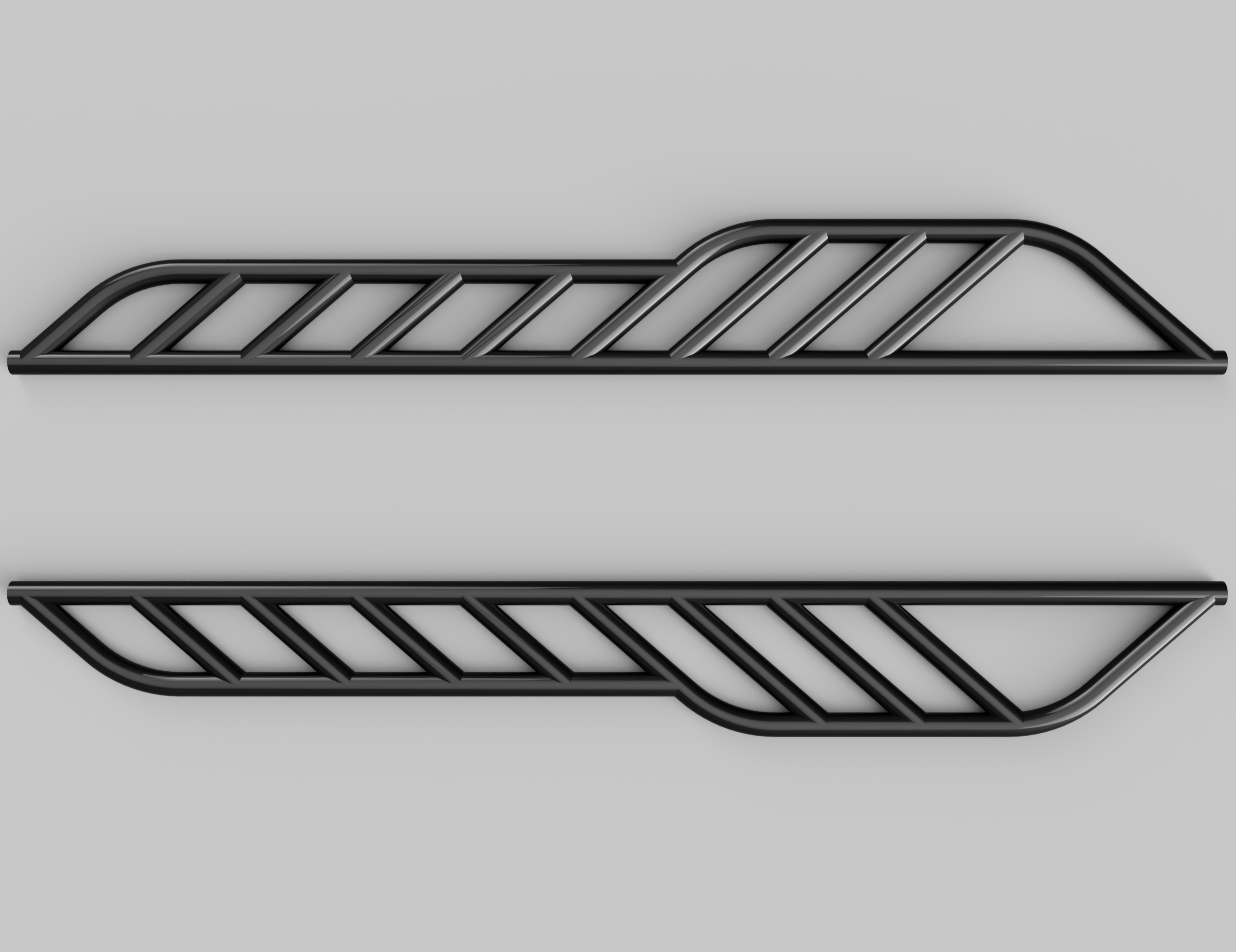 Toyota LandCruiser 200 Series (2008-2021 - 4 Door Wagon) SINGLE KICKOUT Design (DIY WELD TOGETHER KIT)