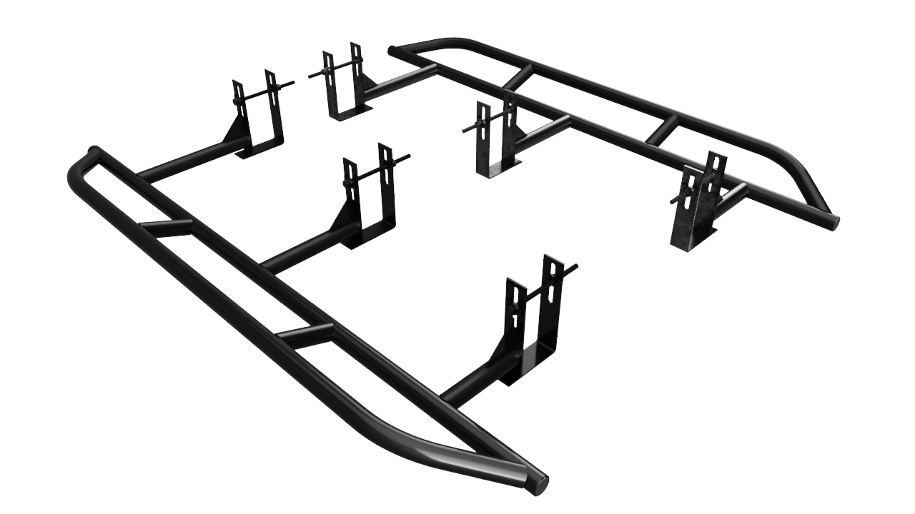 Isuzu D-max (2021 - Current - 2 Door Single Cab) STANDARD Design (DIY WELD TOGETHER KIT)