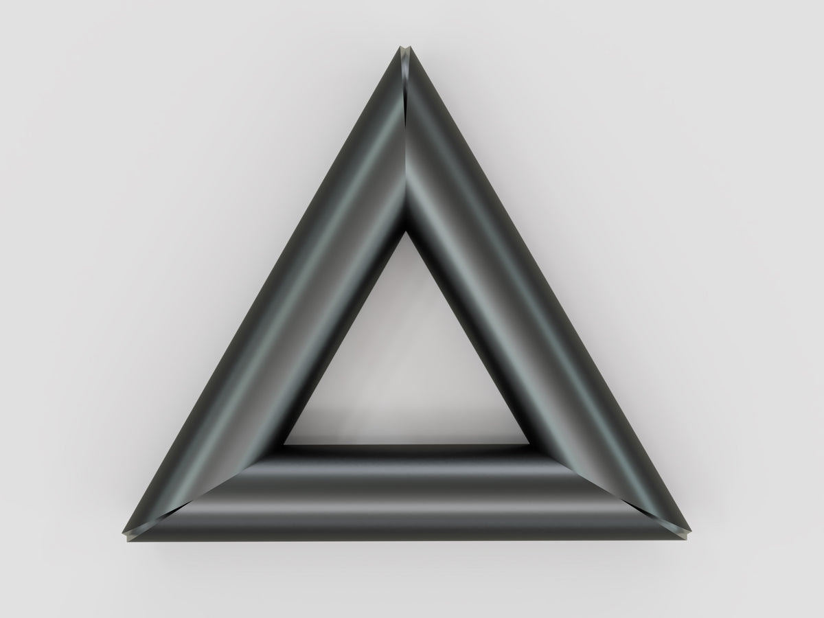 Round Tube Practice Weld Kit - Triangle Design (60 Degrees)